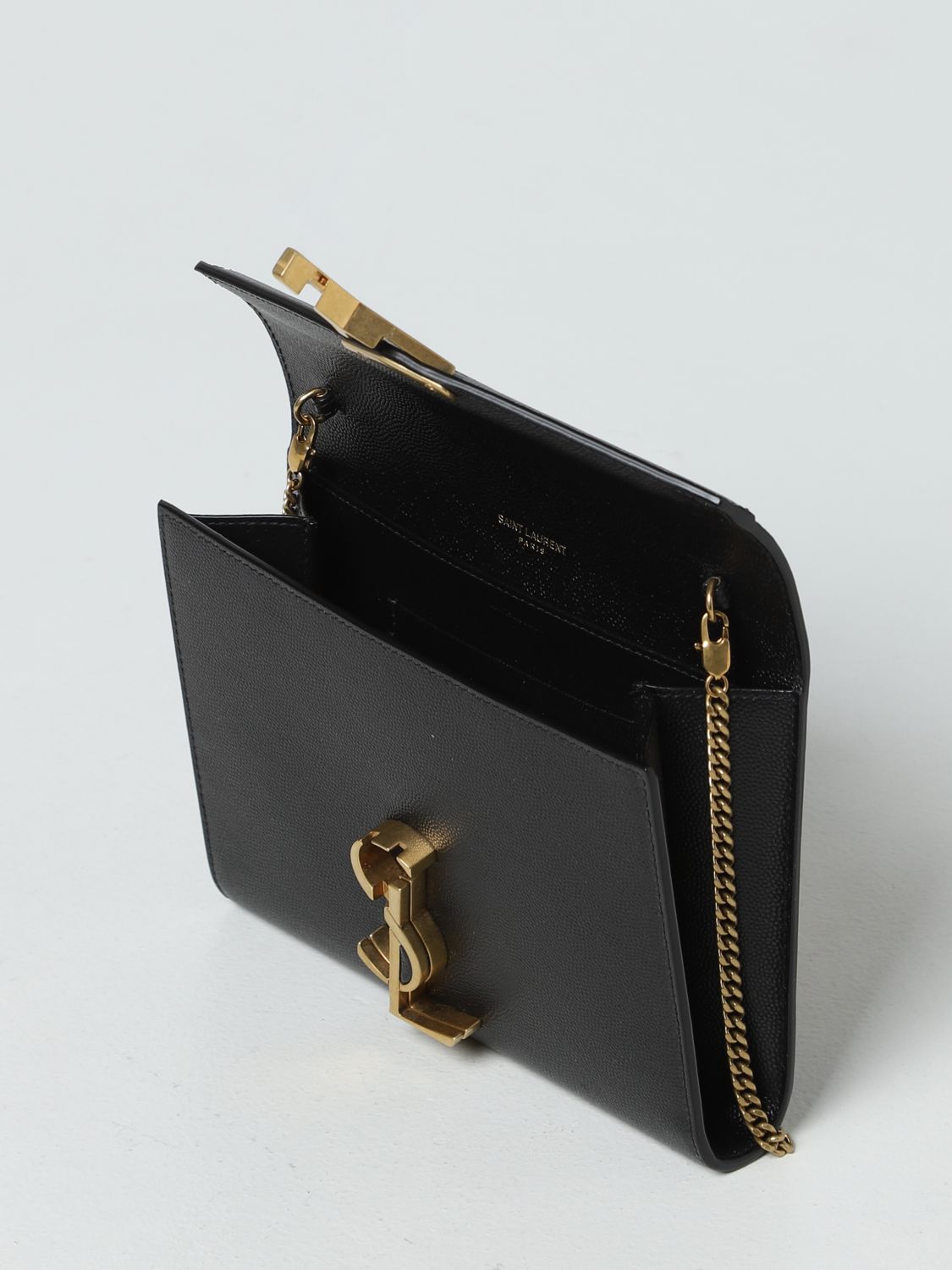 SAINT LAURENT: mini bag for woman - Black  Saint Laurent mini bag  635023BOWAW online at