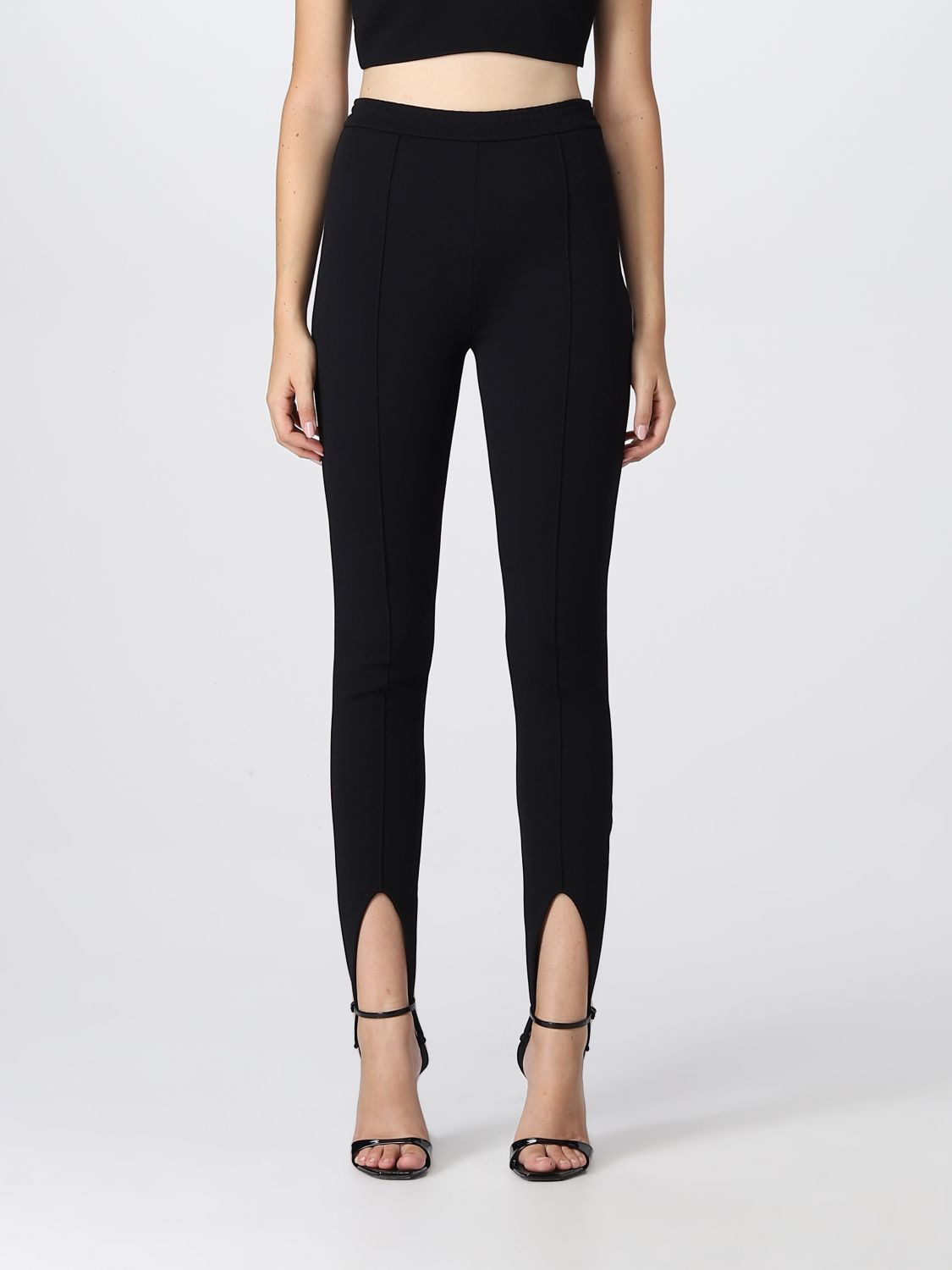 Trousers Saint Laurent: Saint Laurent trousers for women black 1