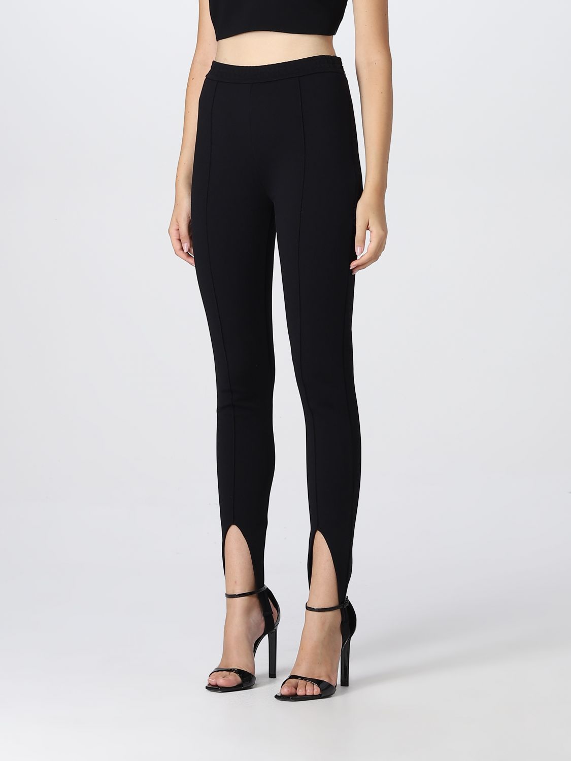 Trousers Saint Laurent: Saint Laurent trousers for women black 3