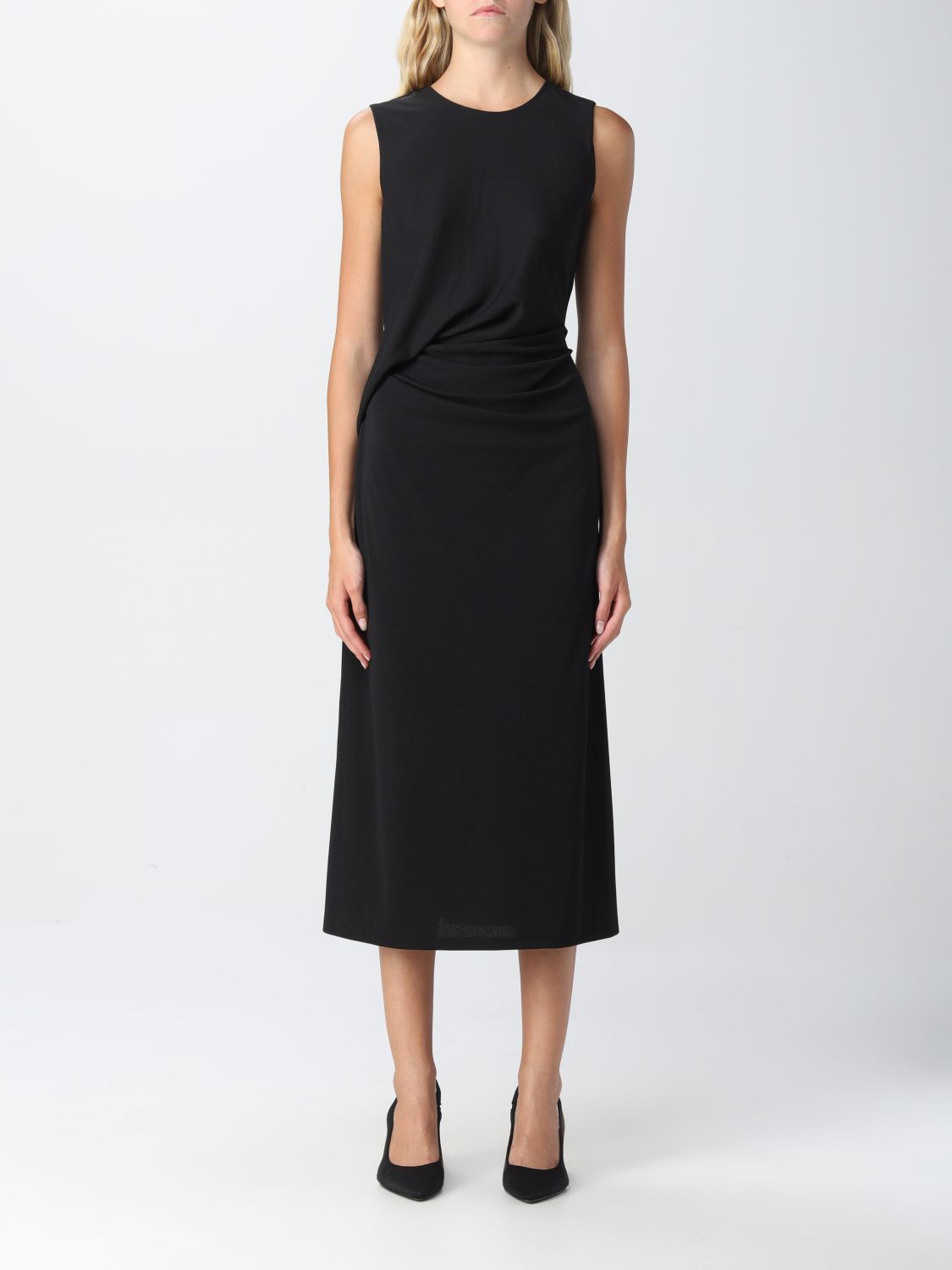 THEORY: dress for woman - Black | Theory dress M0725607 online on ...