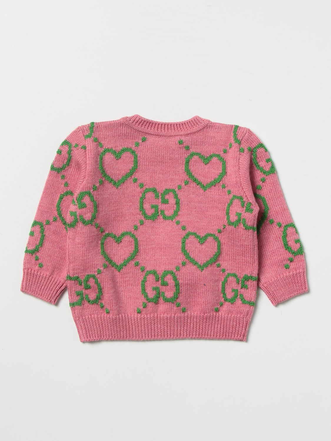 스웨터 구찌: 스웨터 Gucci 유아 핑크 2