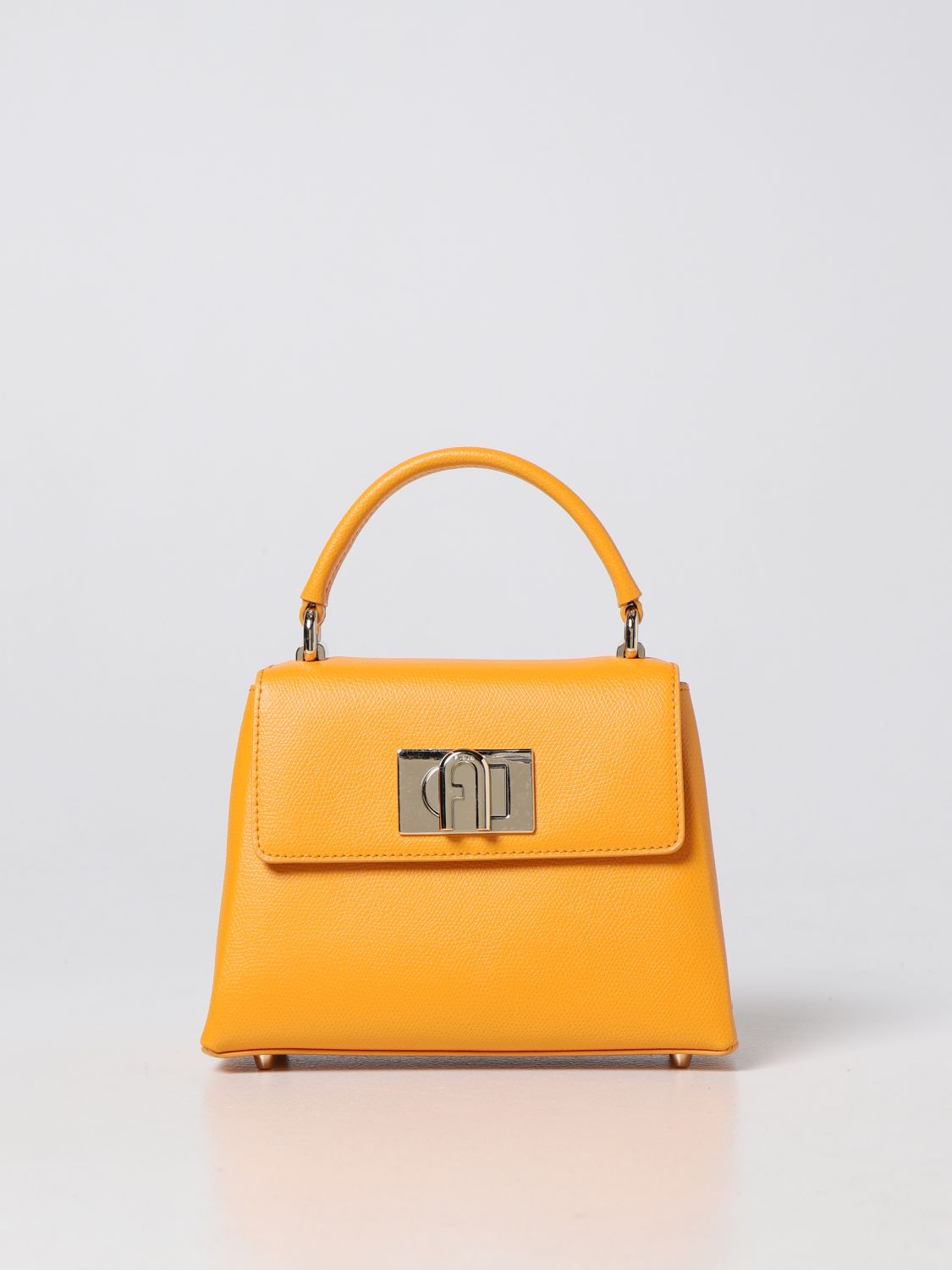 FURLA: mini bag for woman - Mustard | Furla mini bag WB00109ARE000 ...