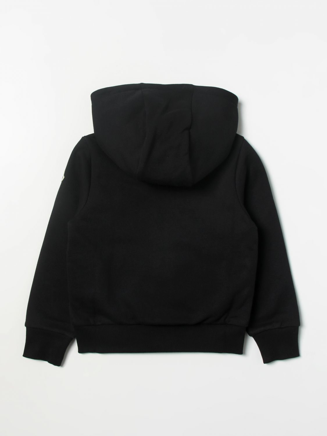 Pullover Moncler: Moncler Reißverschluss-Sweatshirt schwarz 2