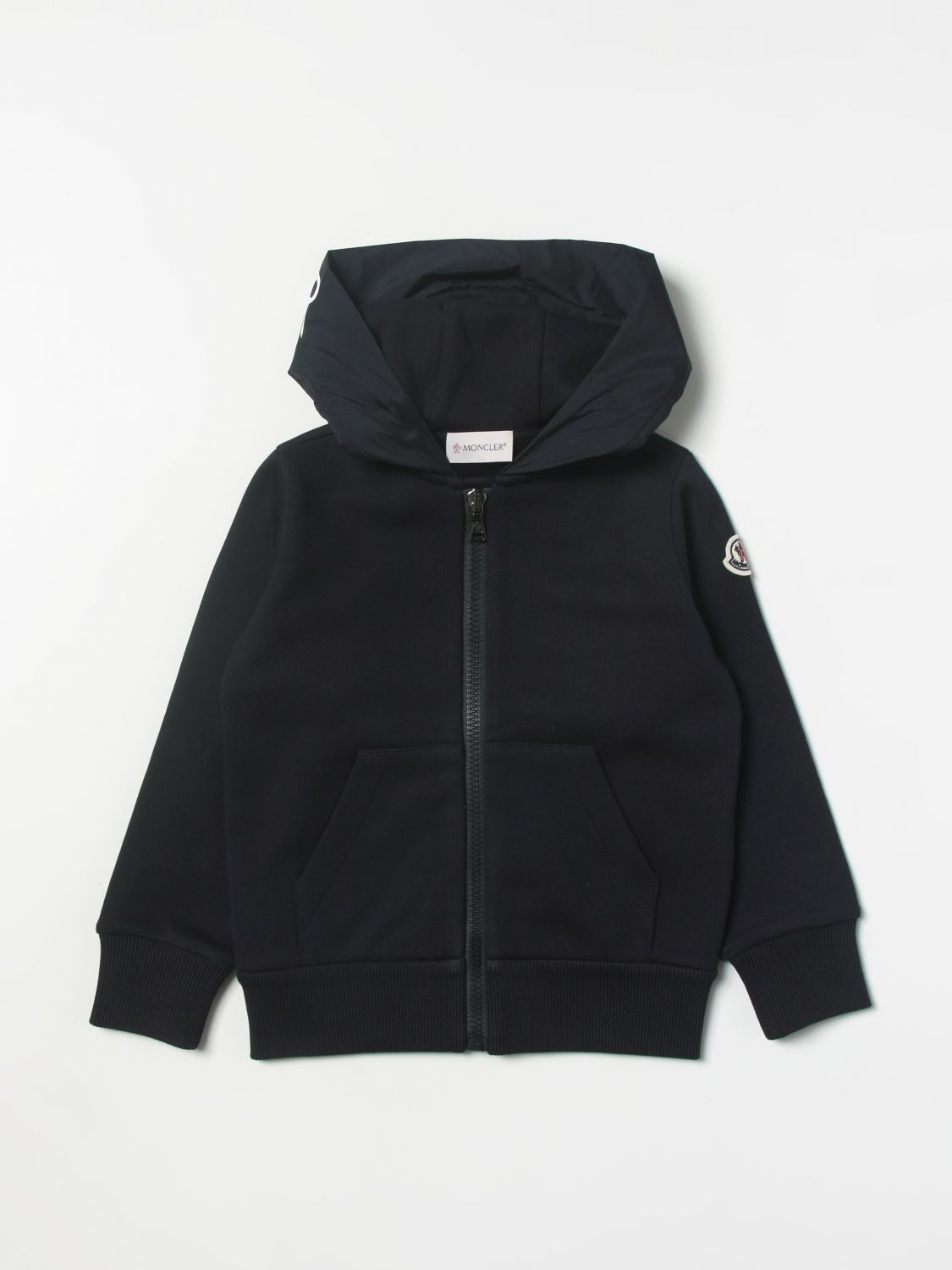 Sweater Moncler: Moncler zip-up hoodie blue 1