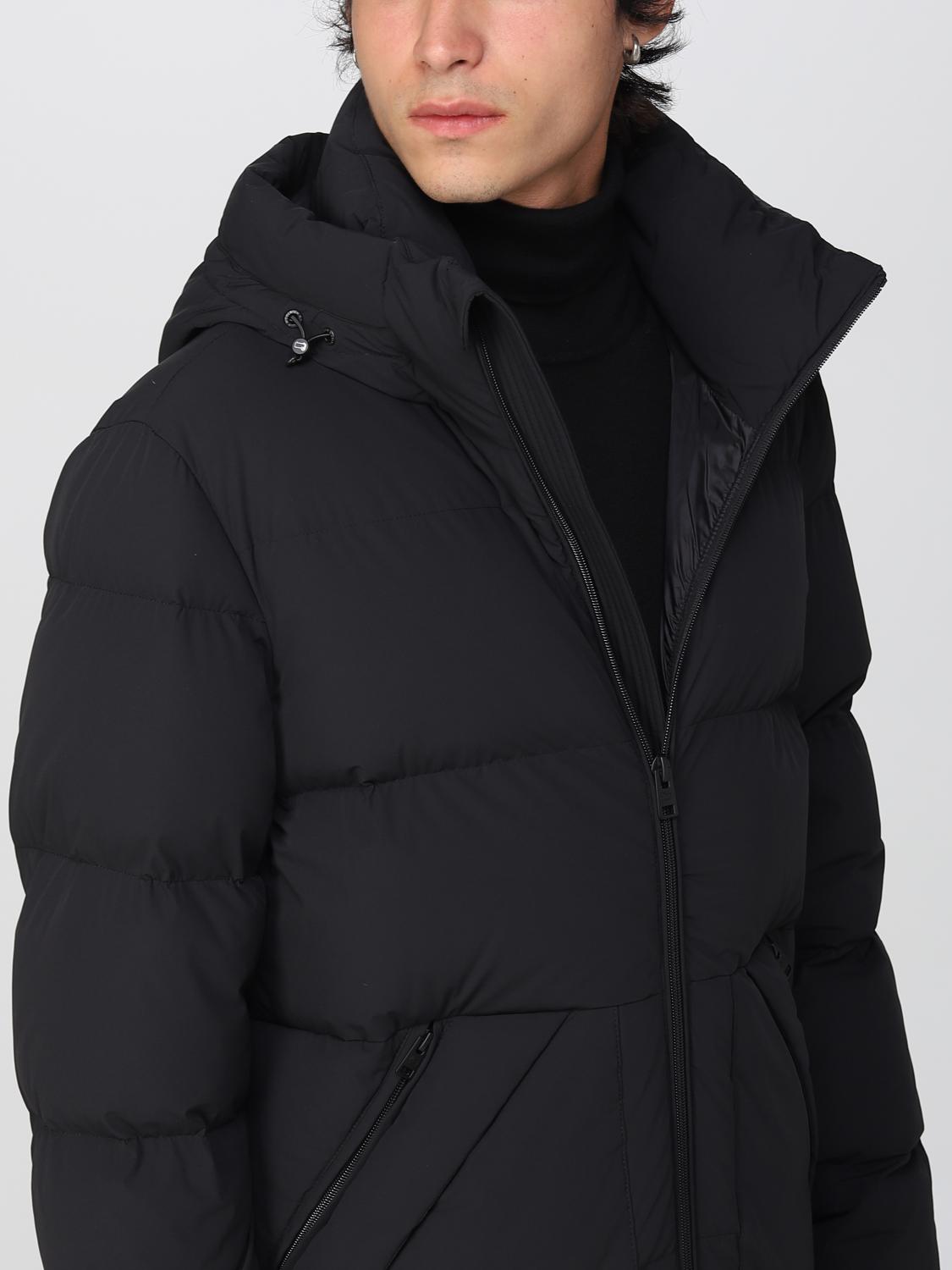 WOOLRICH jacket for men Black Woolrich jacket CFWOOU0611MRUT3107