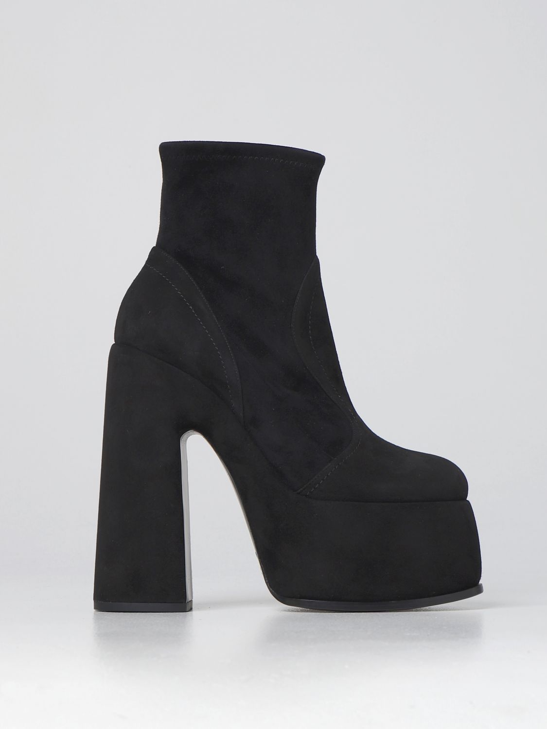 Flat ankle boots Casadei: Casadei flat ankle boots for women black 1