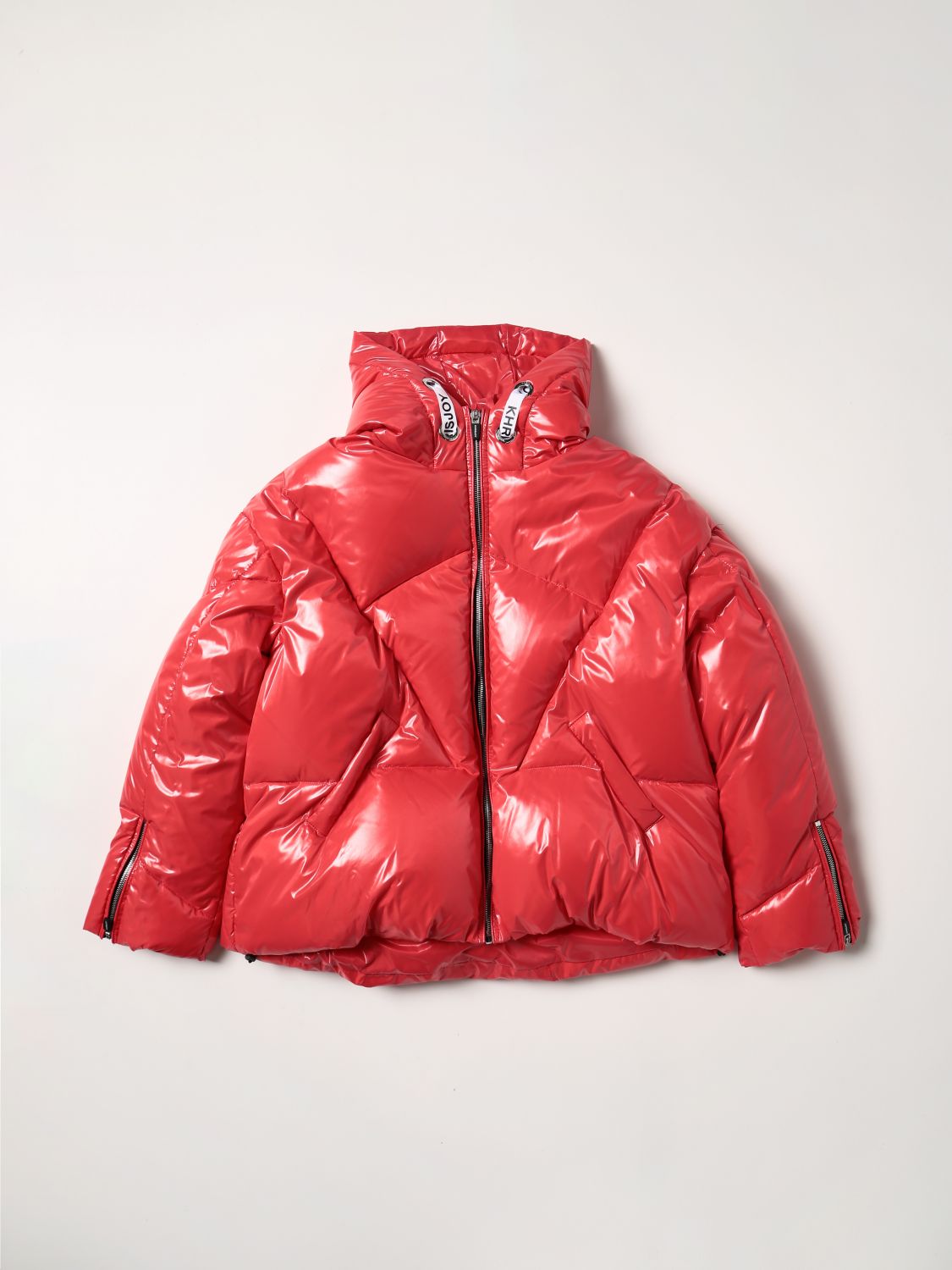 Куртка Khrisjoy: Куртка Khrisjoy девочка красный 1