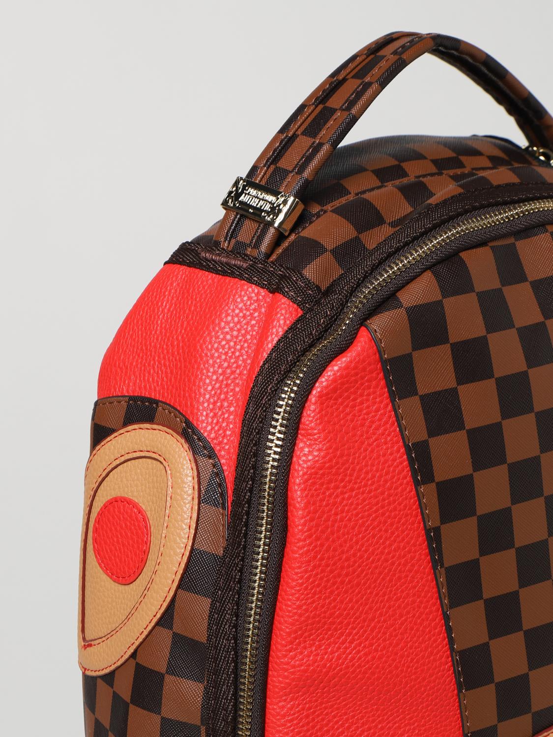 SPRAYGROUND Backpack For Men Brown Sprayground Backpack 