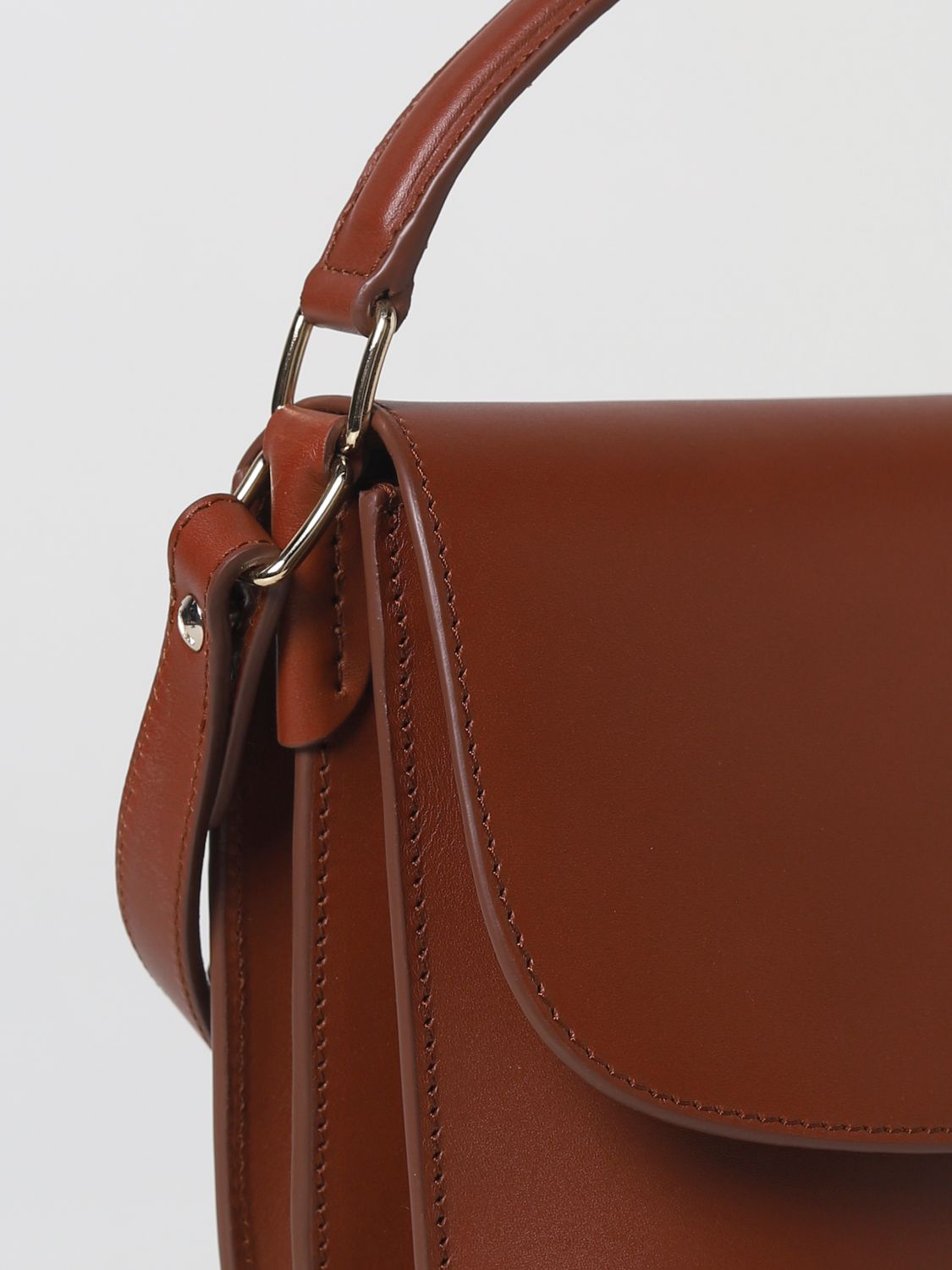 A.P.C.: handbag for woman - Brown | A.p.c. handbag PXAWVF61604 online ...