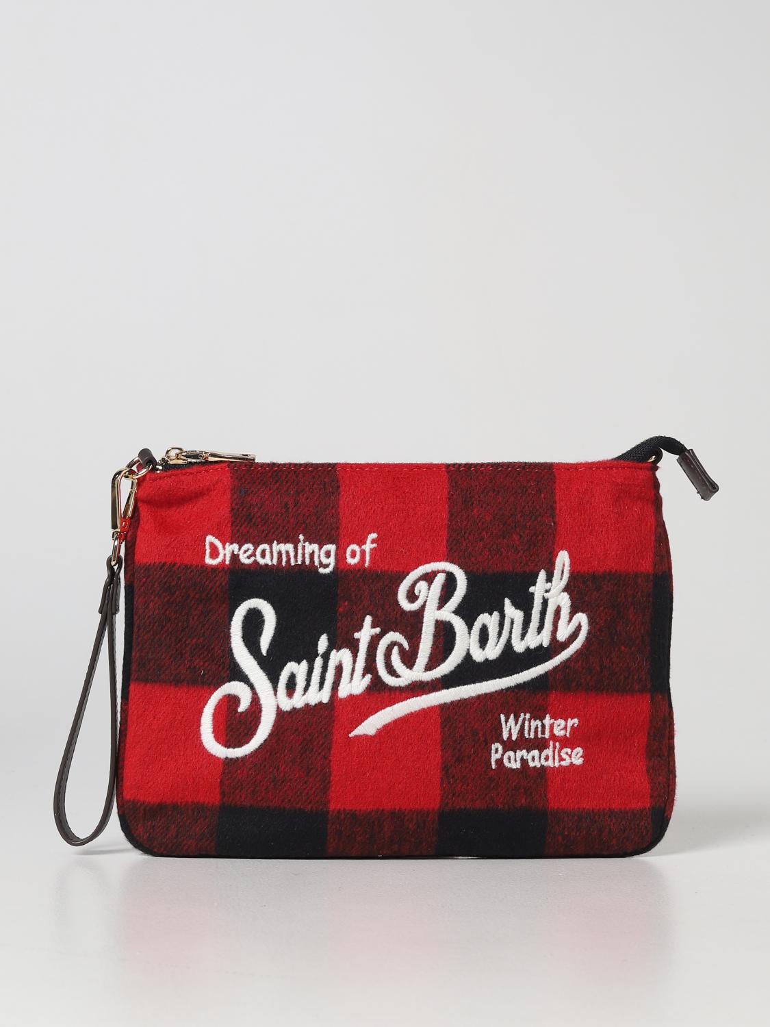 Clutch Mc2 Saint Barth: Clutch Mc2 Saint Barth para mujer rojo 1