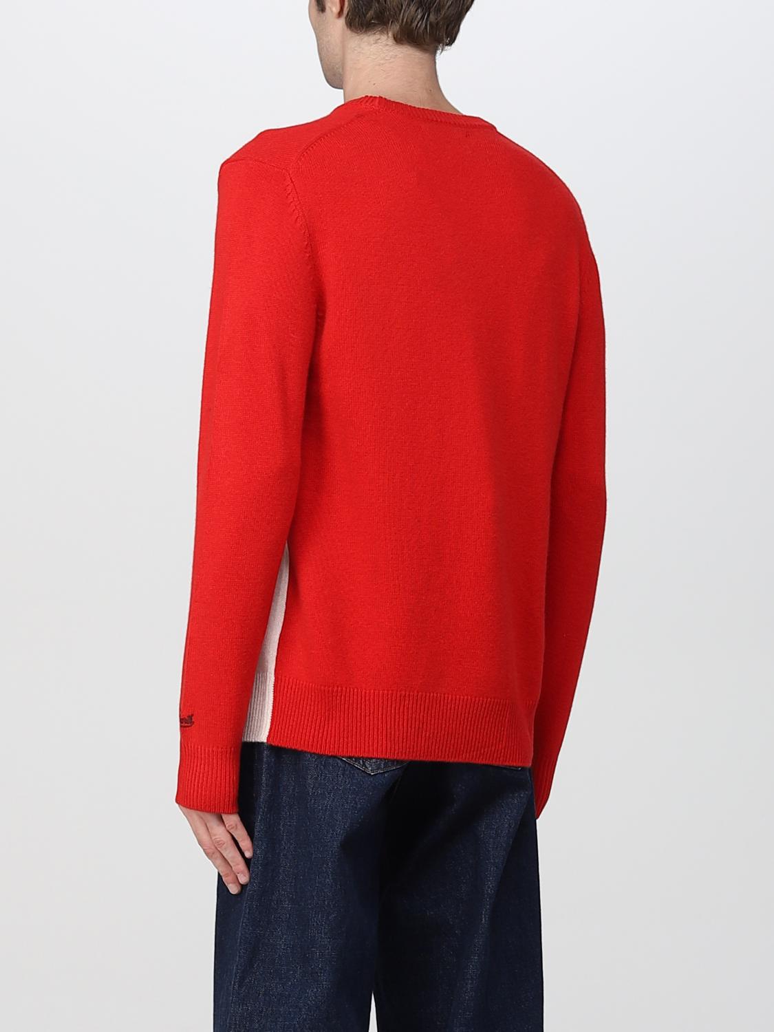 Mc2 Saint Barth Maglia blu con Ginger in misto lana DOU0001-EMGM61