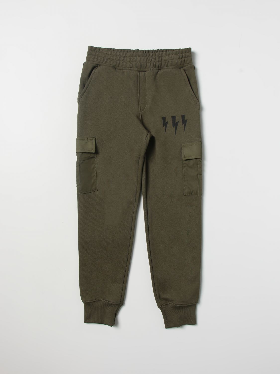 Giglio.com Bambino Abbigliamento Pantaloni e jeans Pantaloni Pantaloni militari Pantalone jogging con tasche camouflage 