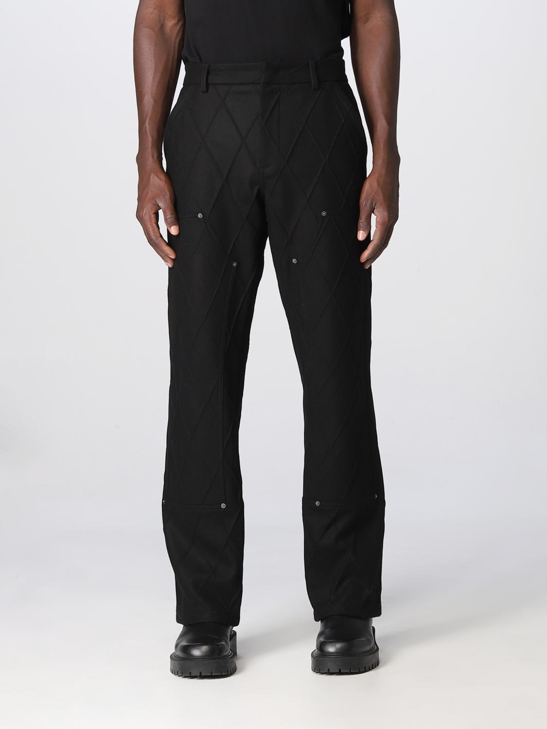 424 Outlet: pants for man - Black | 424 pants 33424P021226512 online on ...