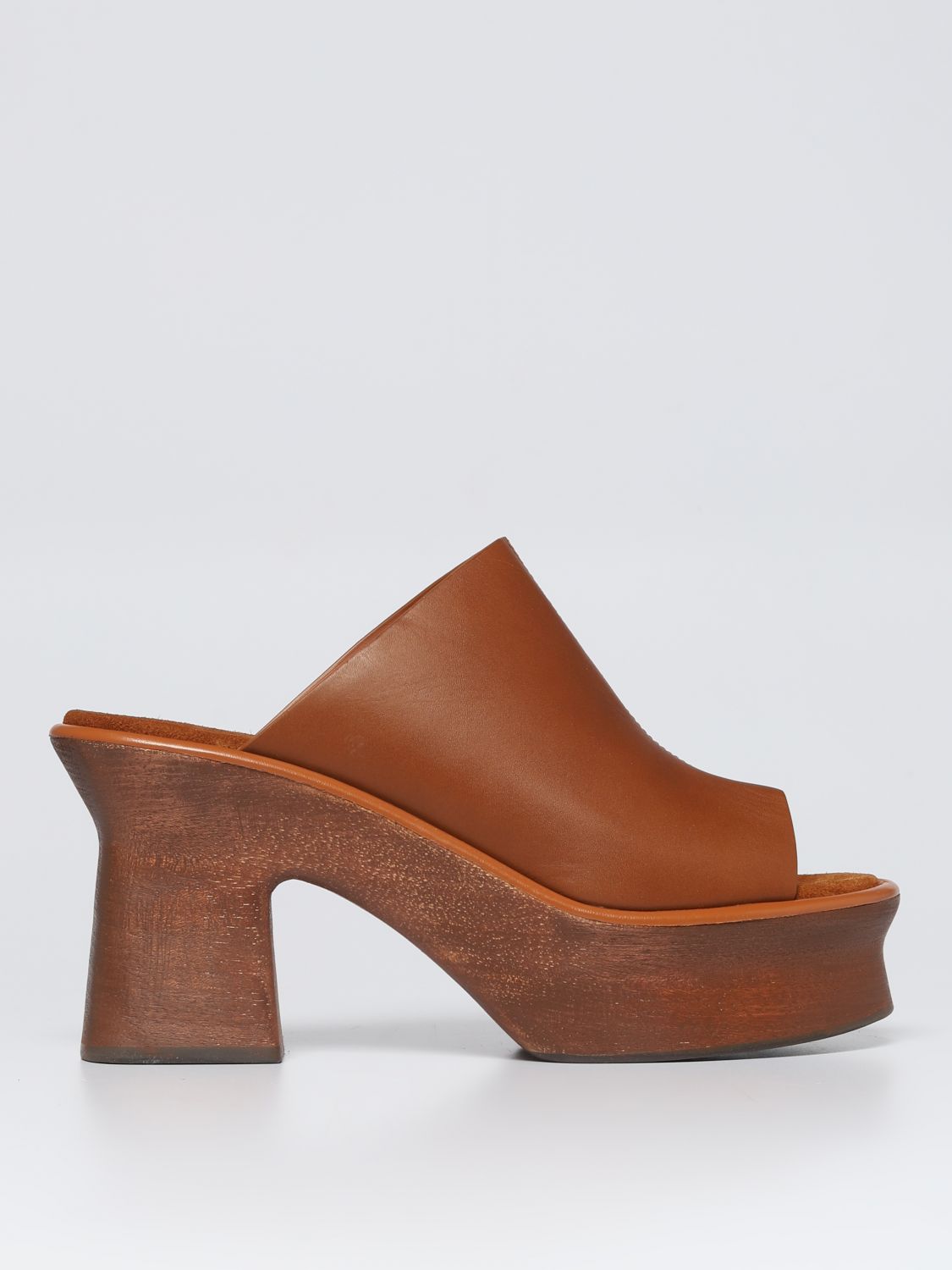 Shop Ferragamo Heeled Sandals  Woman Color Leather
