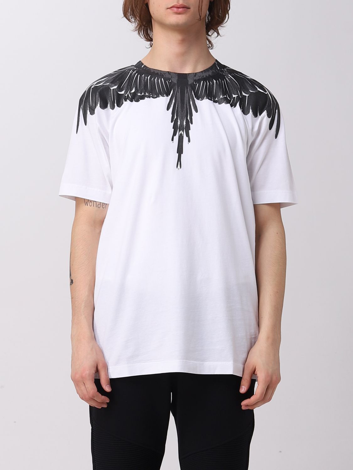MARCELO BURLON：Tシャツ メンズ - ホワイト | GIGLIO.COMオンラインの