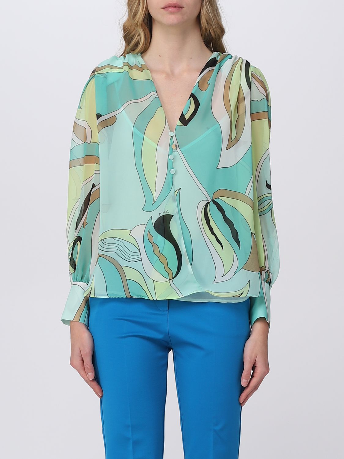 Pinko Top  Woman Color Green