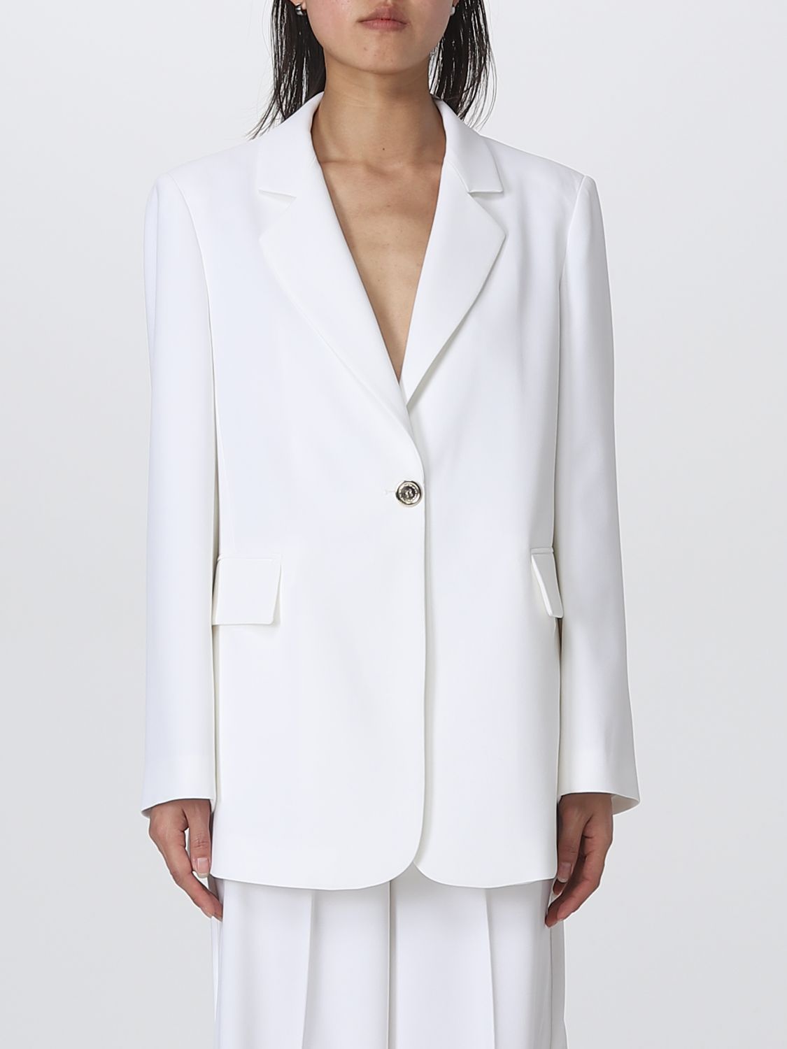 Pinko 女士白色西装外套 1g17a0-7624z15 In White