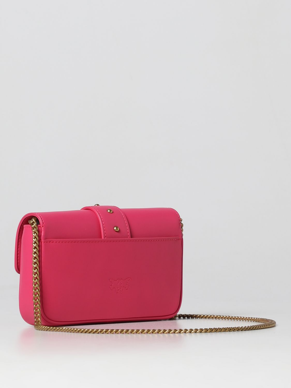 PINKO: mini bag for woman - Cyclamen | Pinko mini bag 100061A0F1 online ...