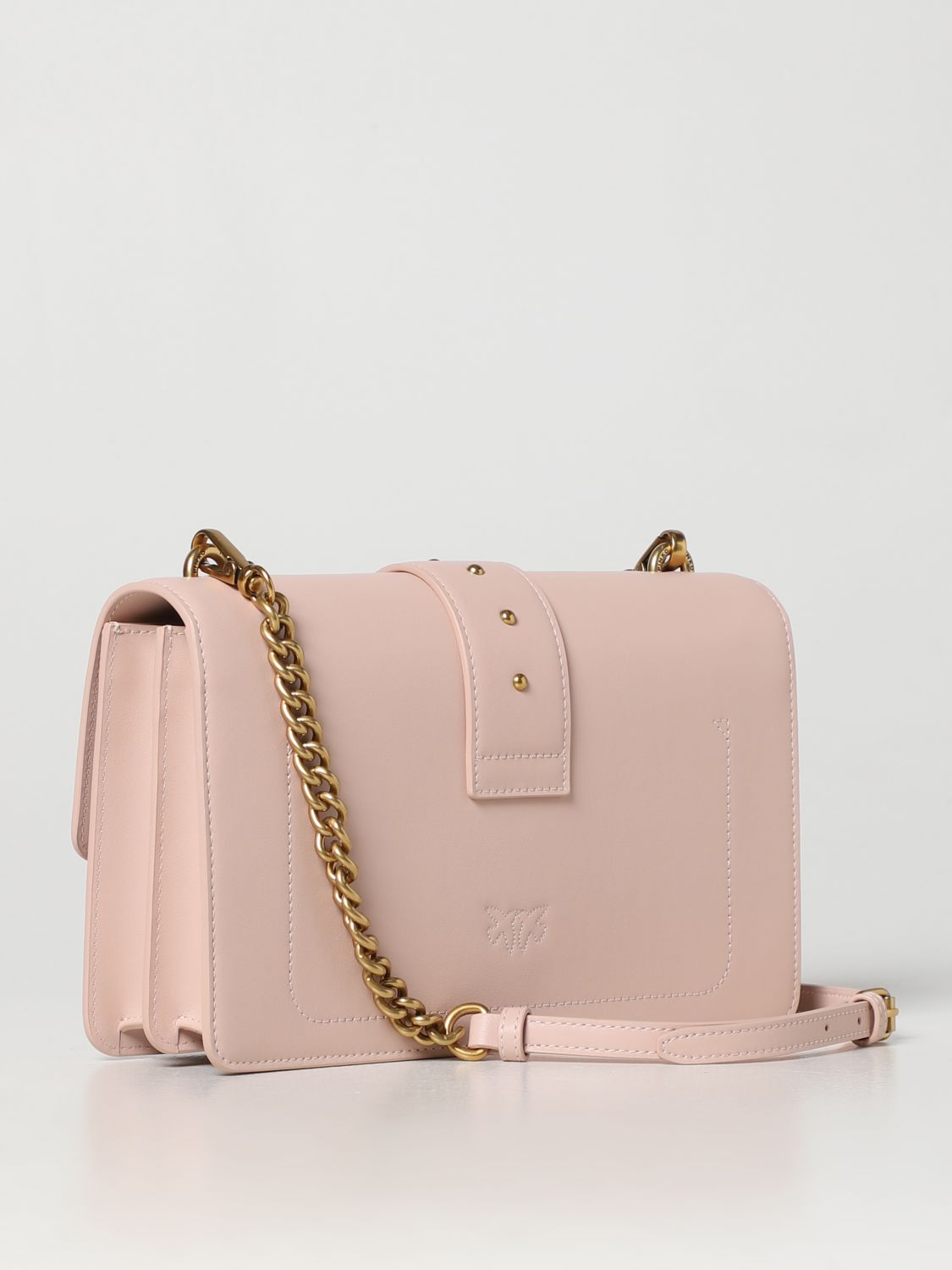 PINKO: handbag for woman - Blush Pink | Pinko handbag 100053A0F1 online ...