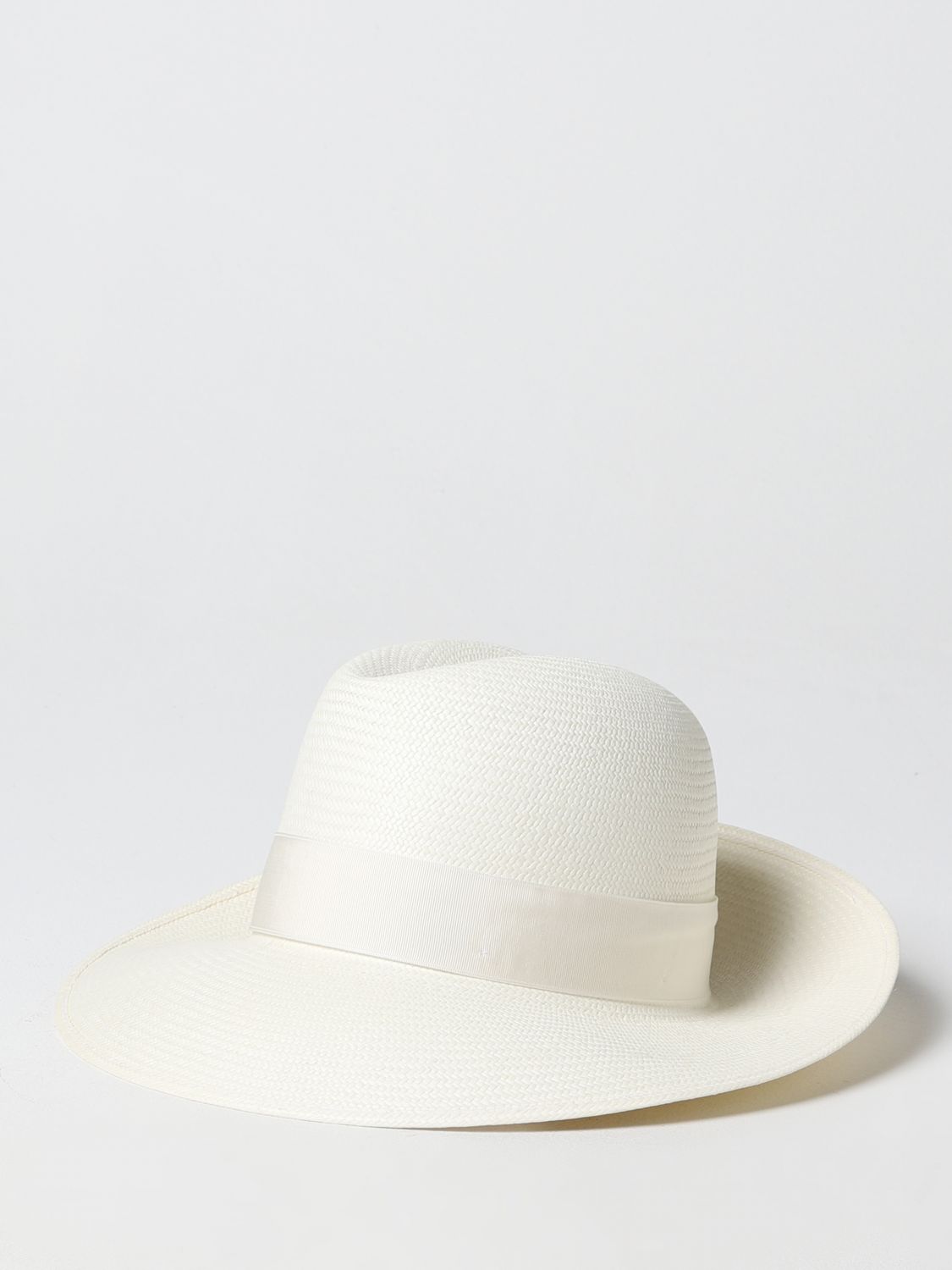 Hat Borsalino: Borsalino hat for women yellow cream 1