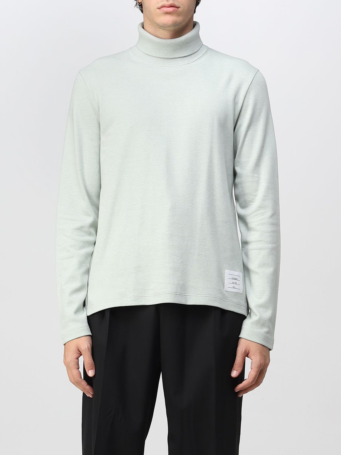 THOM BROWNE: sweater for man - Green | Thom Browne sweater MJS184A ...