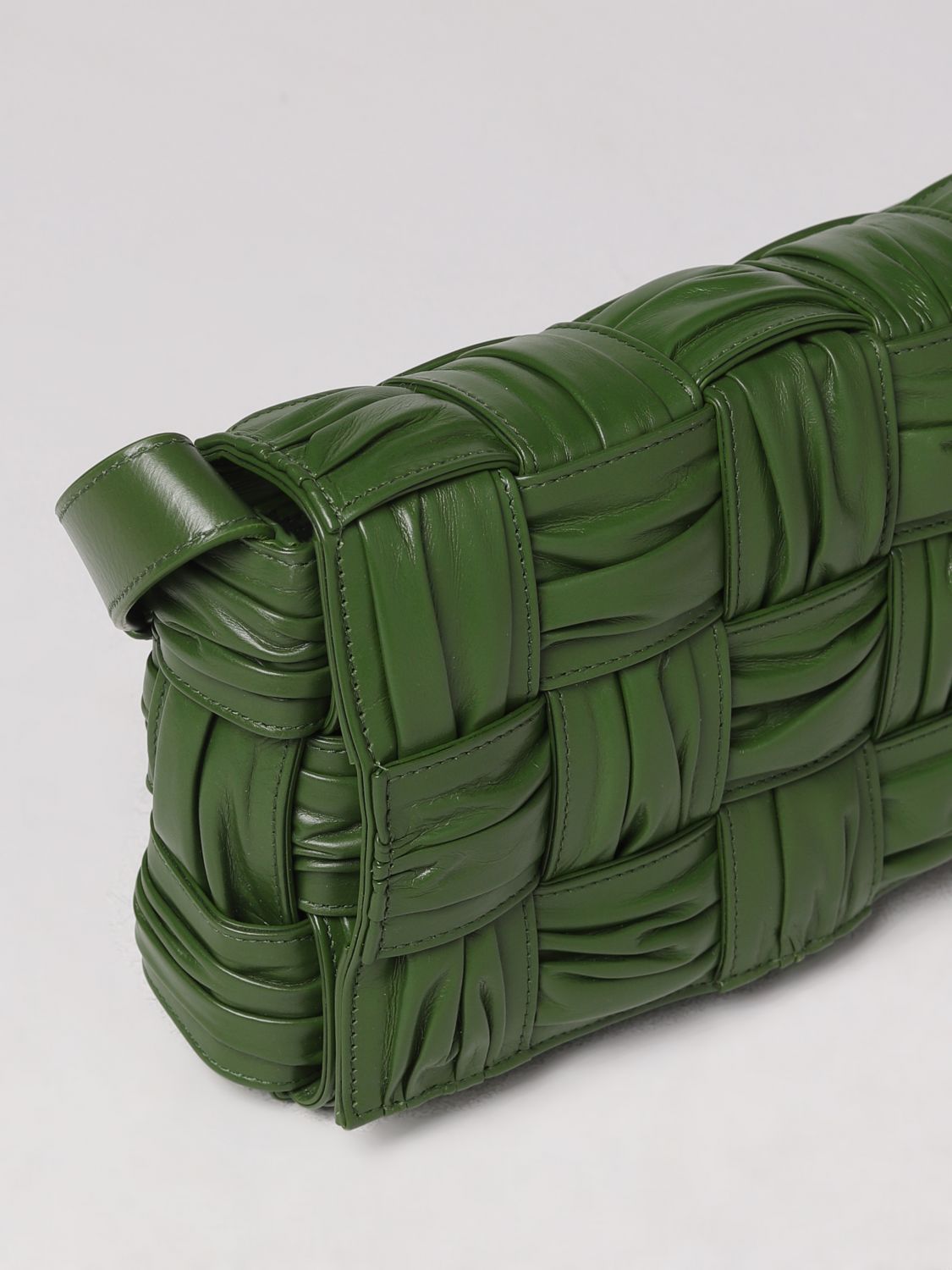 BOTTEGA VENETA: crossbody bags for woman - Green | Bottega Veneta ...