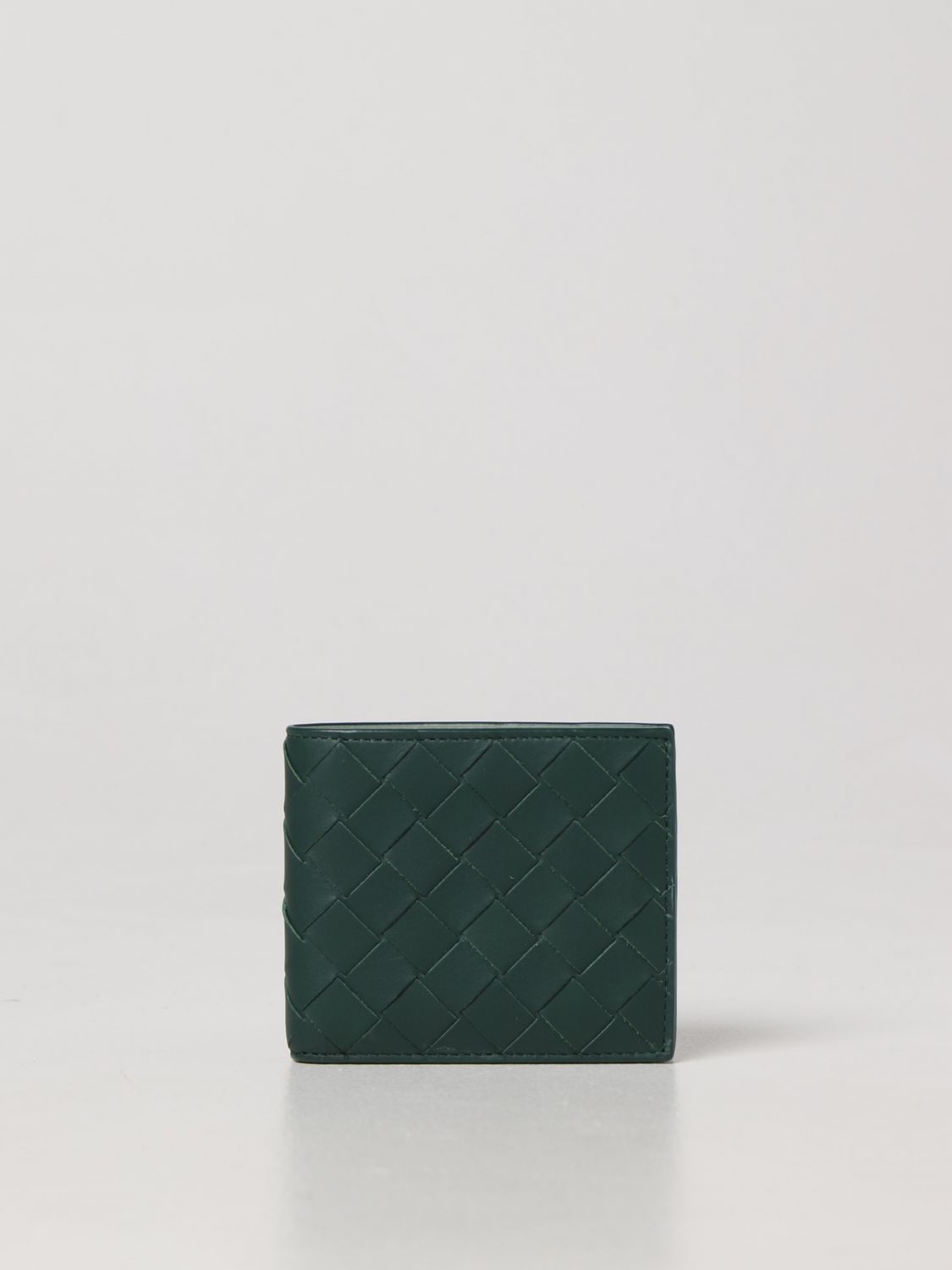 Bottega Veneta Outlet: wallet for man - Green | Bottega Veneta wallet ...