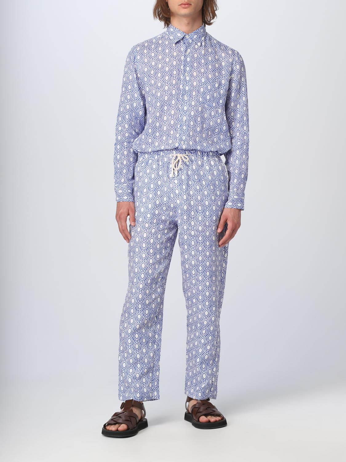 Pants Peninsula: Peninsula pants for man gnawed blue 2