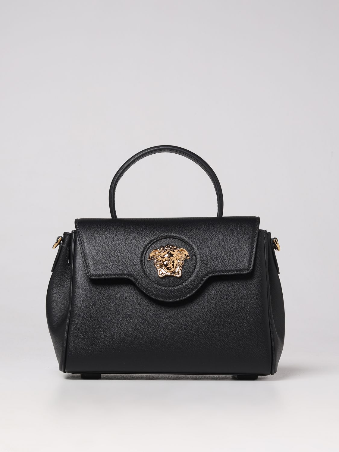 VERSACE BAG IN GRAINED LEATHER,375114002