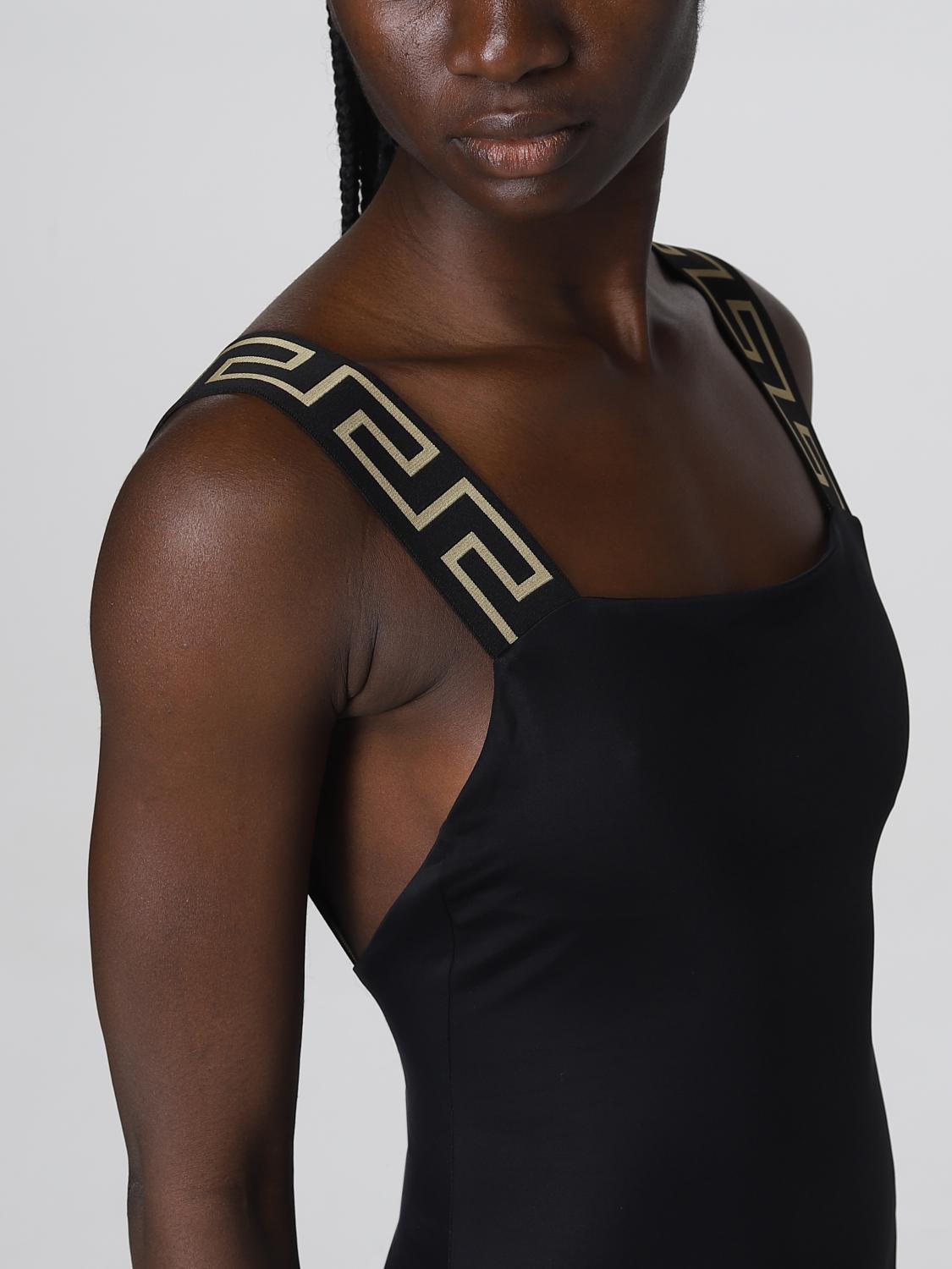 VERSACE swimsuit for woman Black Versace swimsuit ABD01098A232185