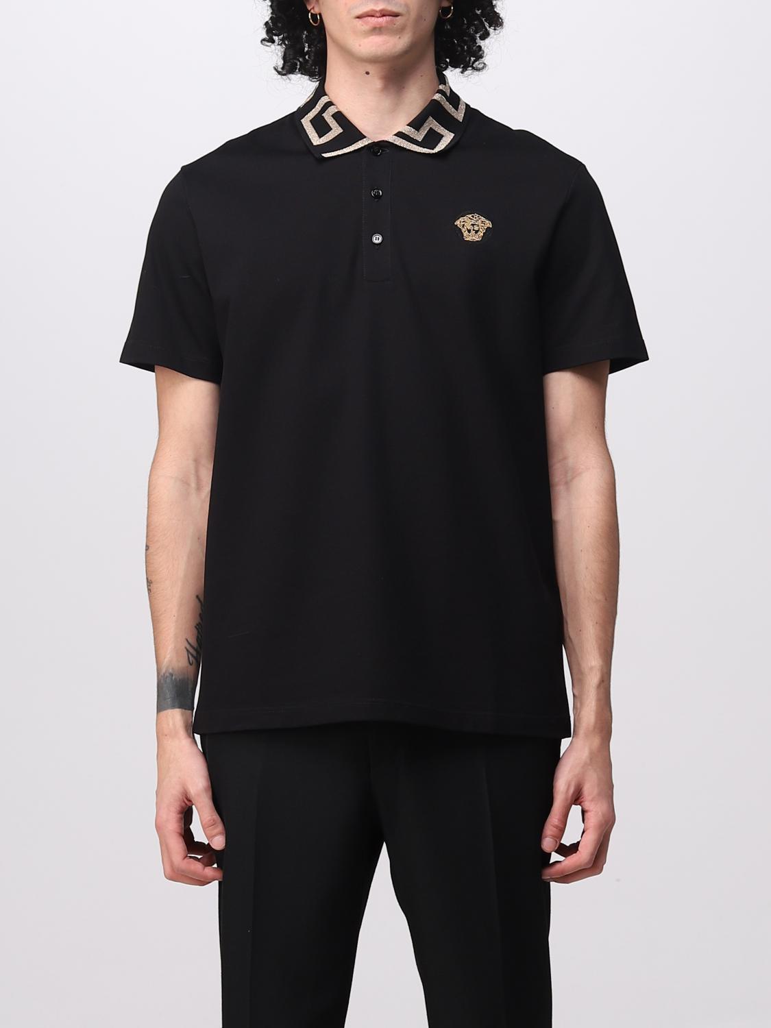 VERSACE GREEK POLO VERSACE IN COTTON,375171002