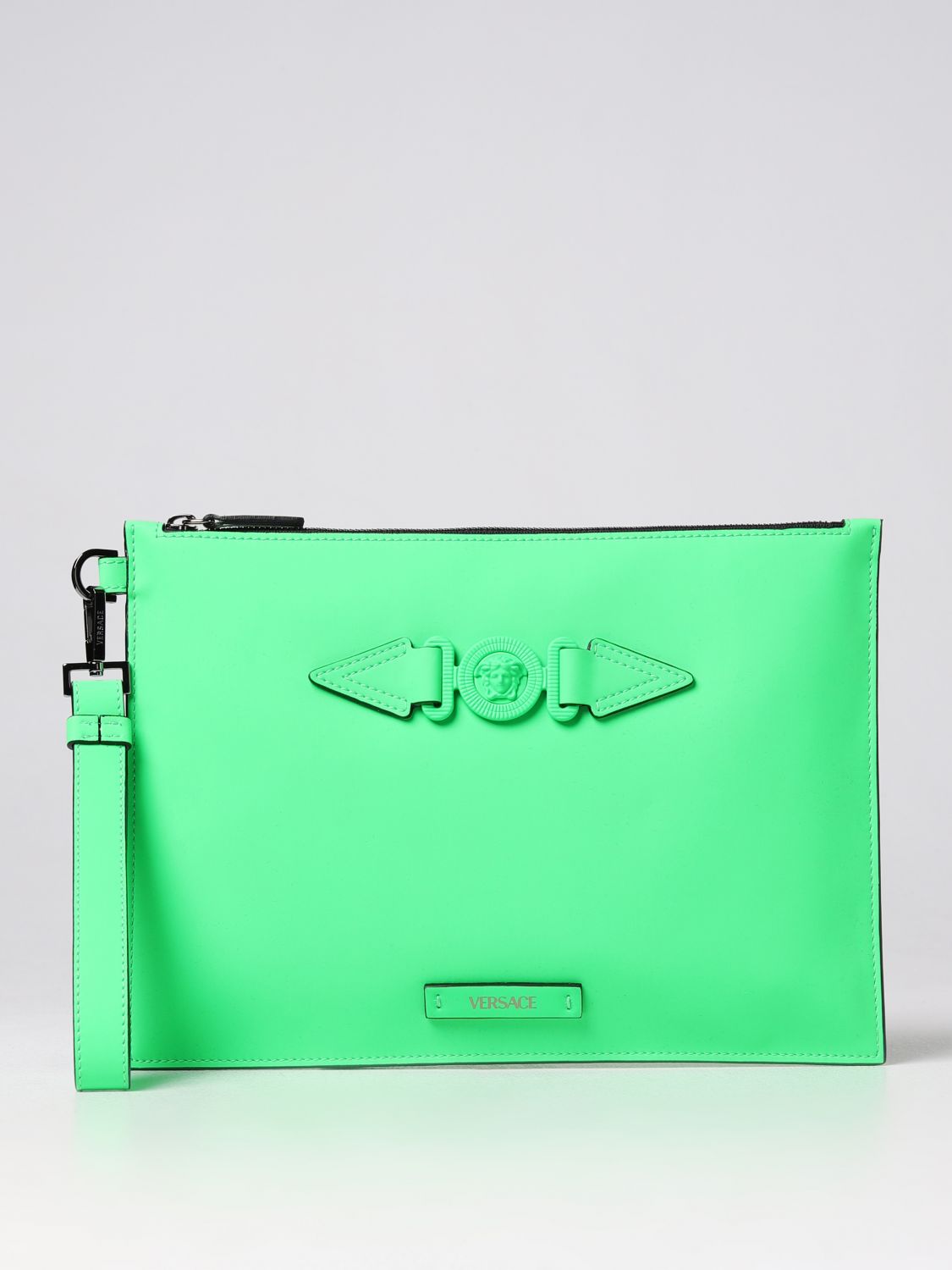 Versace Briefcase  Men Color Green