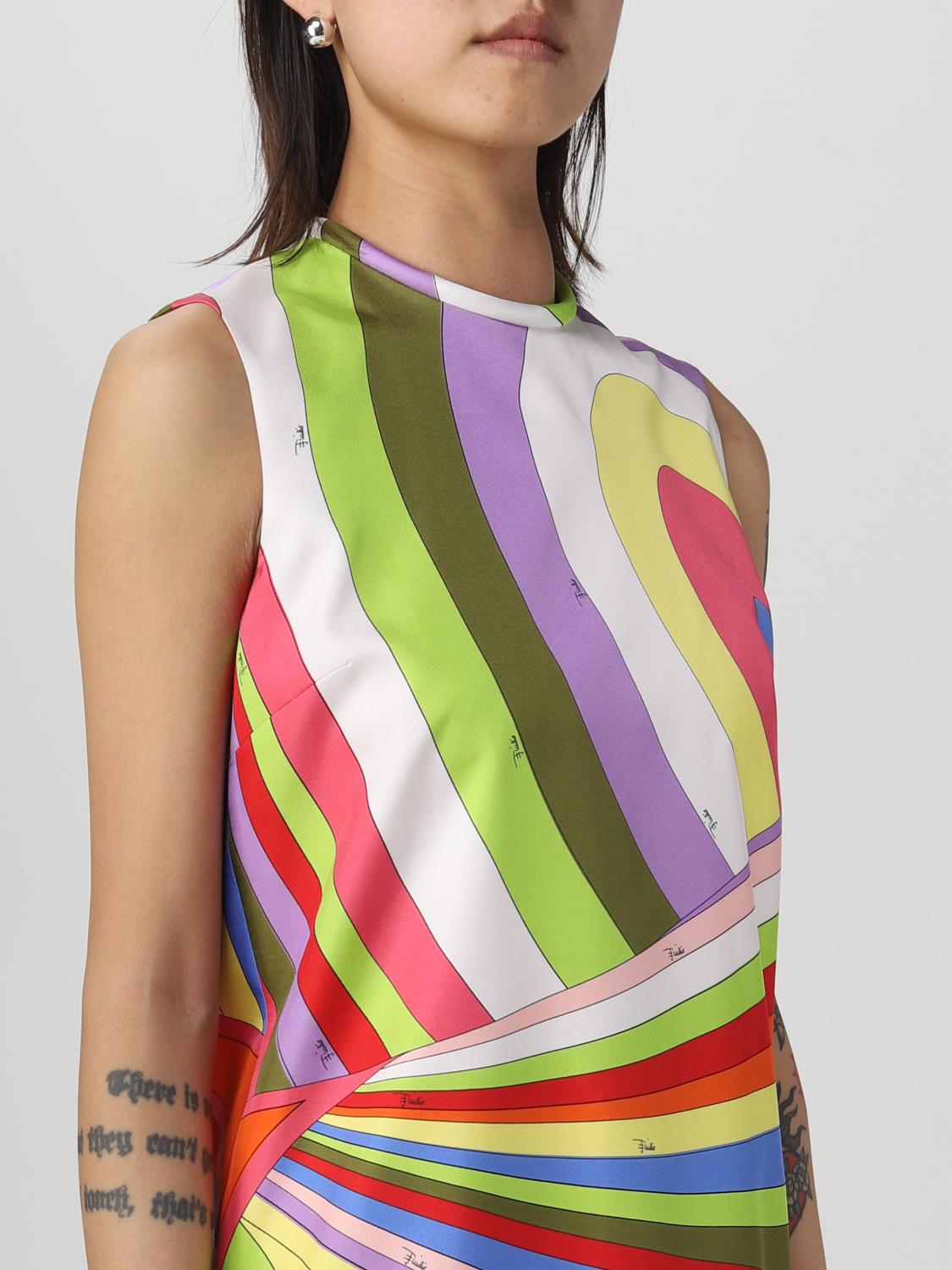Abito Emilio Pucci: Abito Emilio Pucci in seta rosa 4