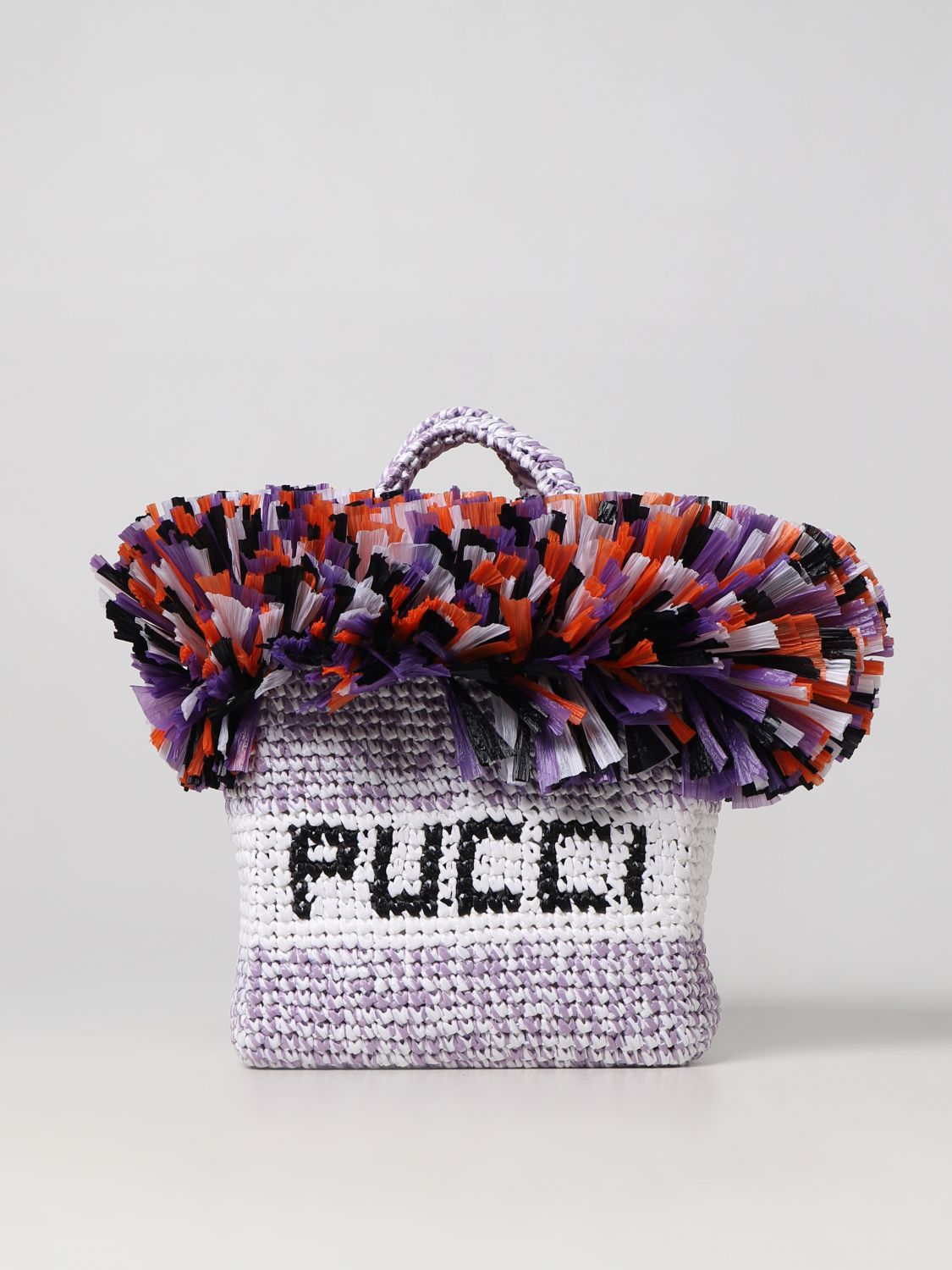 Handtasche Emilio Pucci: Emilio Pucci Damen Handtasche weiß 1