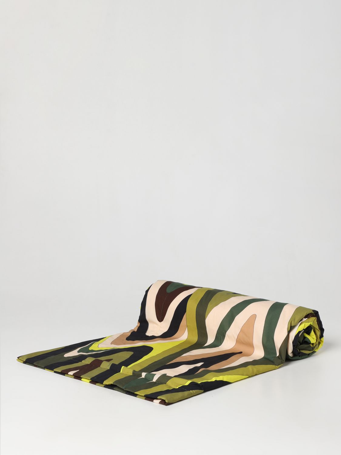EMILIO PUCCI: beach towel for woman - Yellow | Emilio Pucci beach towel ...