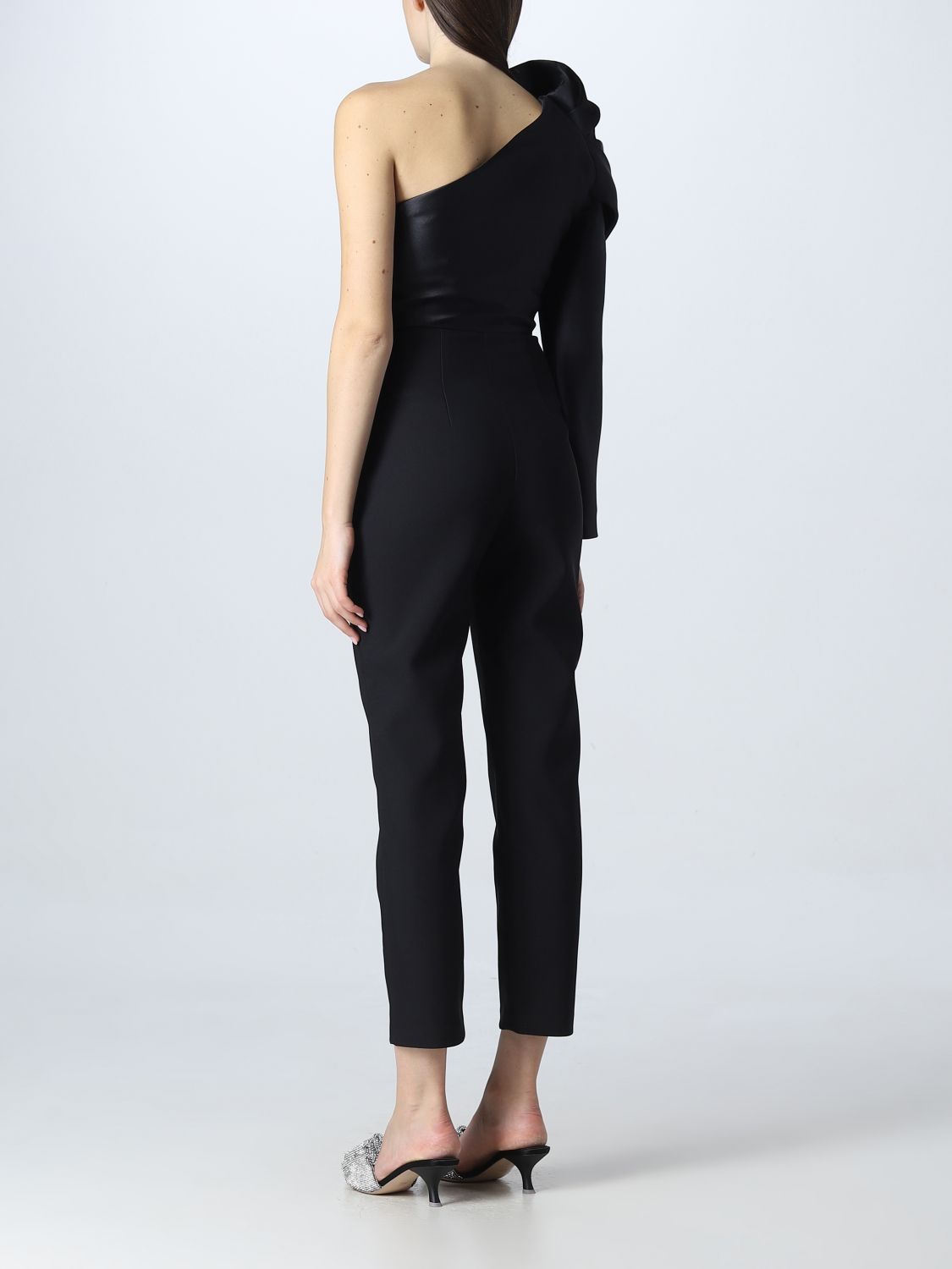 SOLACE LONDON: jumpsuits for woman - Black | Solace London jumpsuits ...