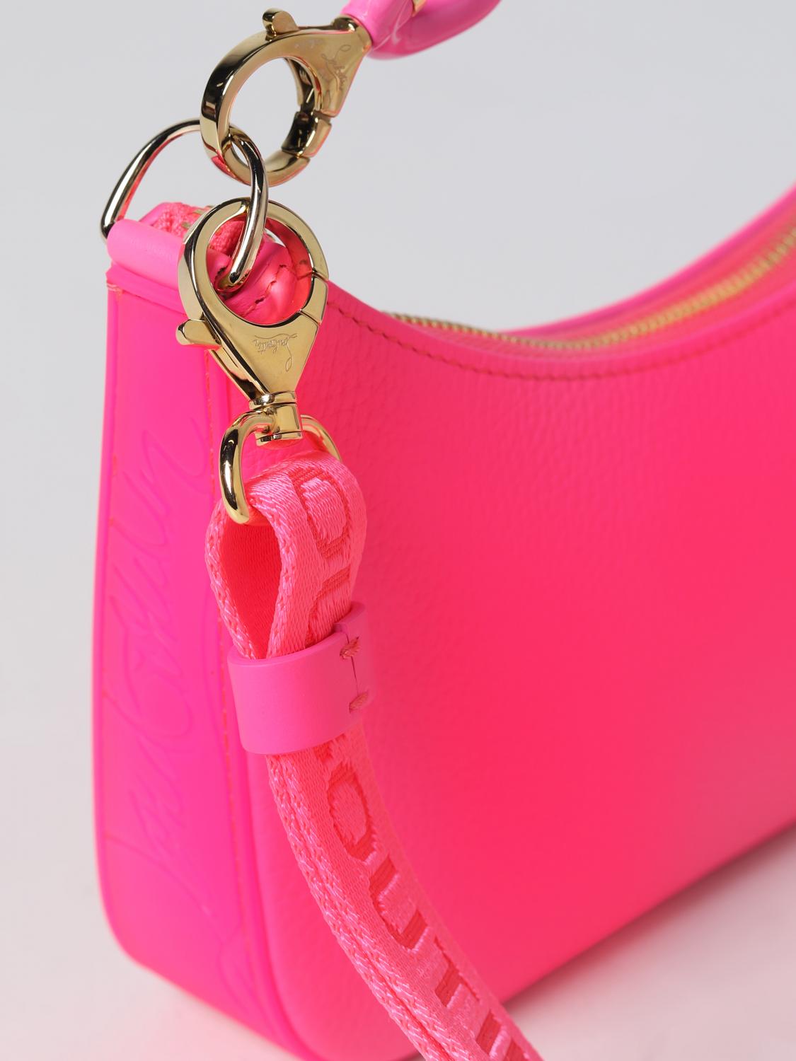 Mini- Tasche Christian Louboutin: Christian Louboutin Damen Mini- Tasche fuchsia 3