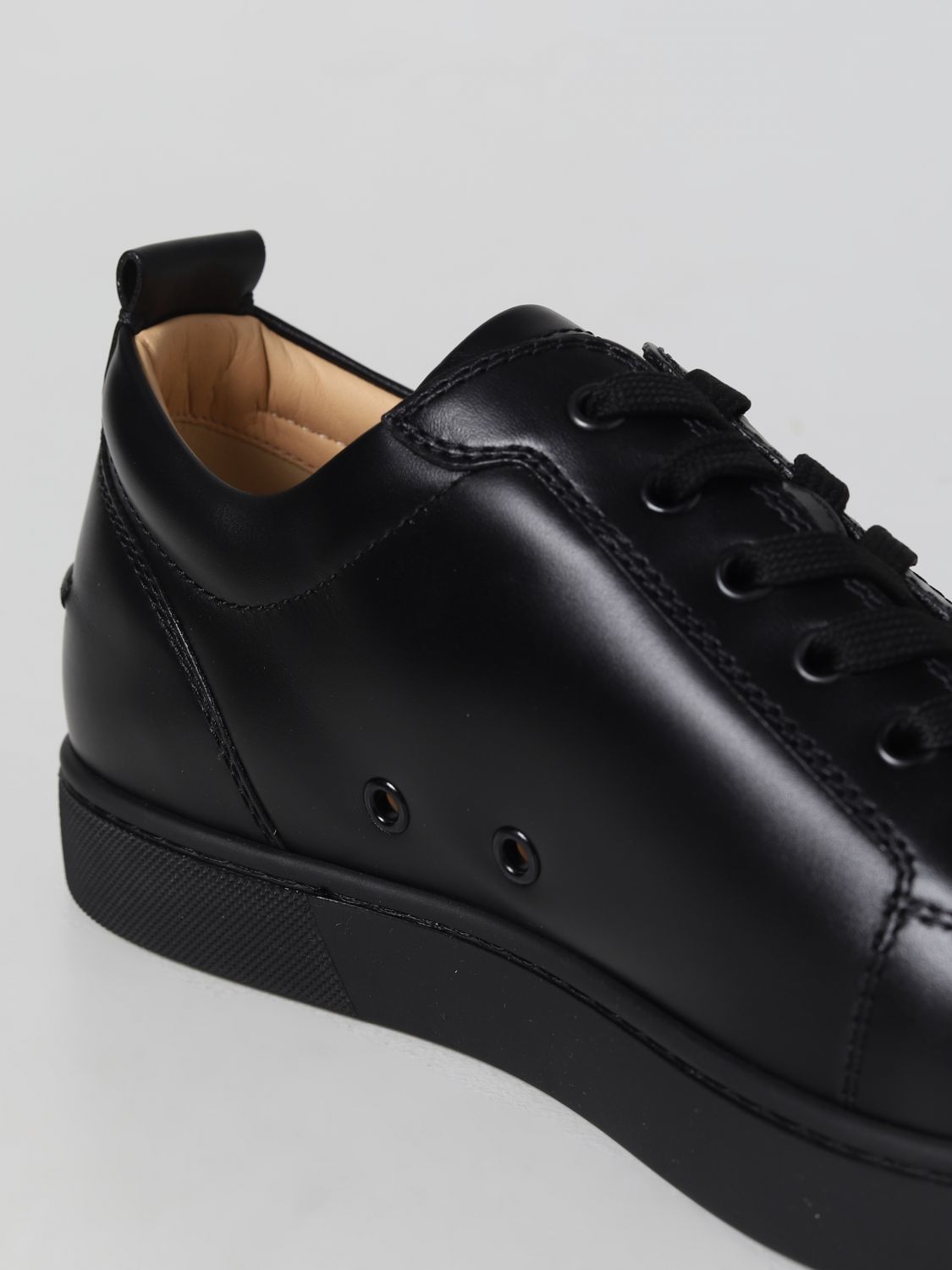 Sneakers Christian Louboutin: Christian Louboutin Louis Junior leather sneakers black 4
