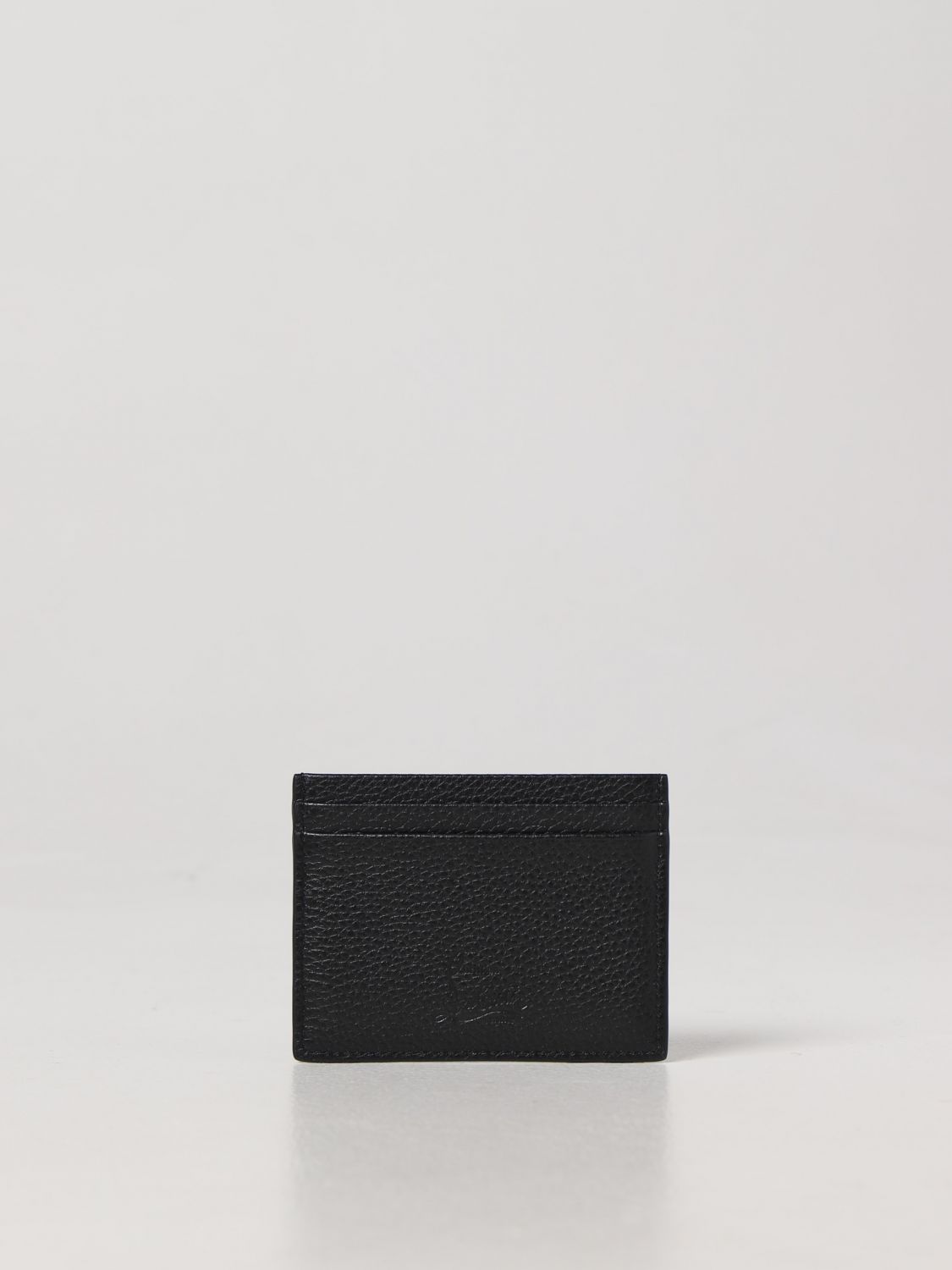 Portafoglio Christian Louboutin: Portacarte di credito Christian Louboutin in pelle con borchie nero 2