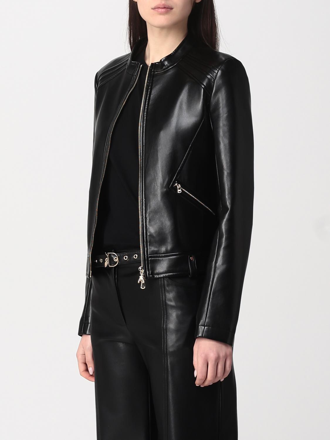 PATRIZIA PEPE: jacket for woman - Black | Patrizia Pepe jacket ...