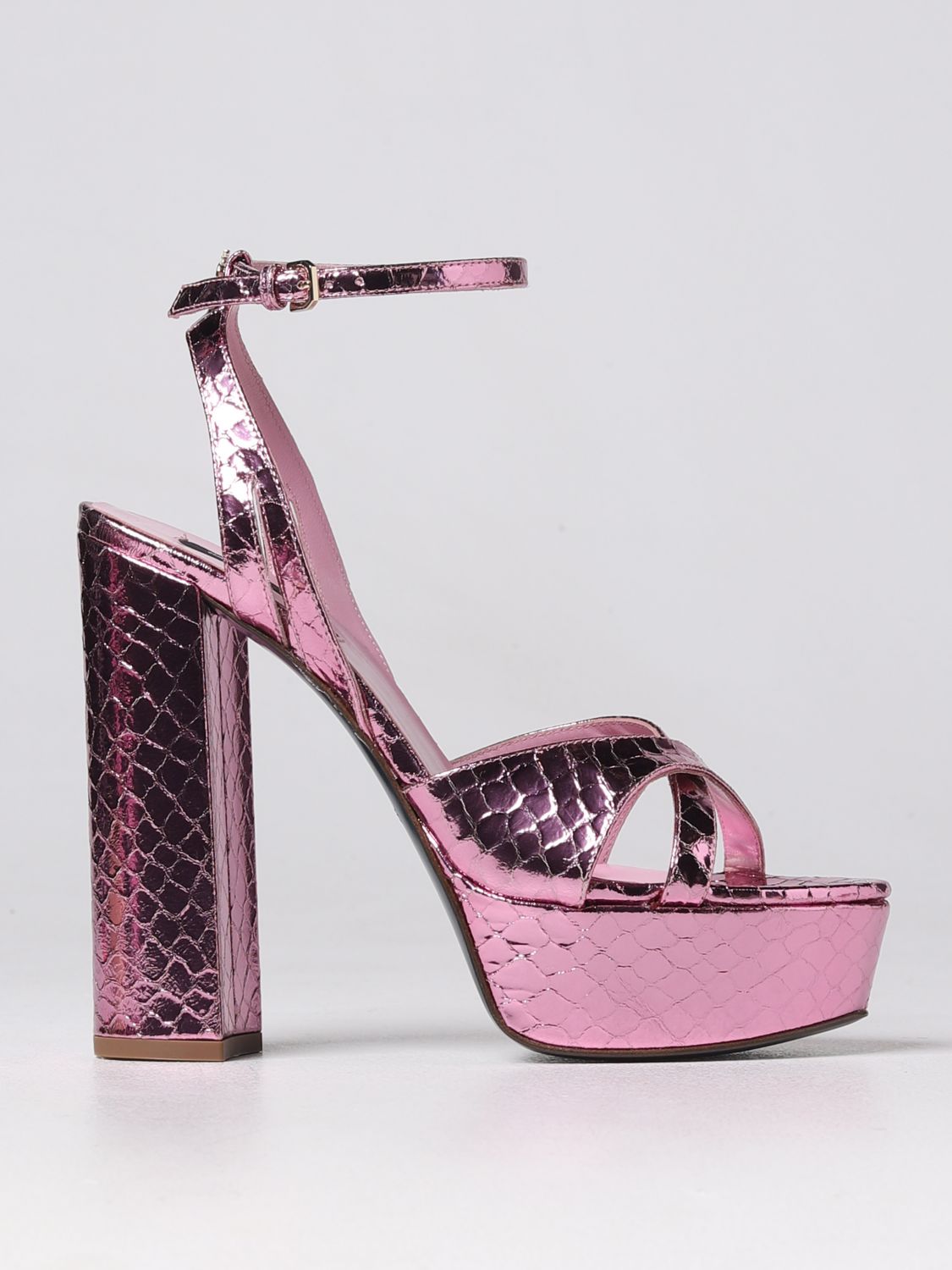 Patrizia Pepe Sandalen Mit Absatz  Damen Farbe Pink