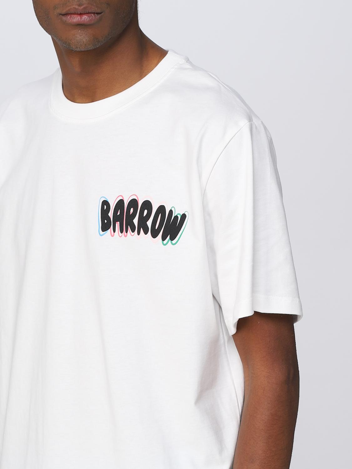 BARROW: t-shirt for man - Yellow Cream | Barrow t-shirt 034083 online ...