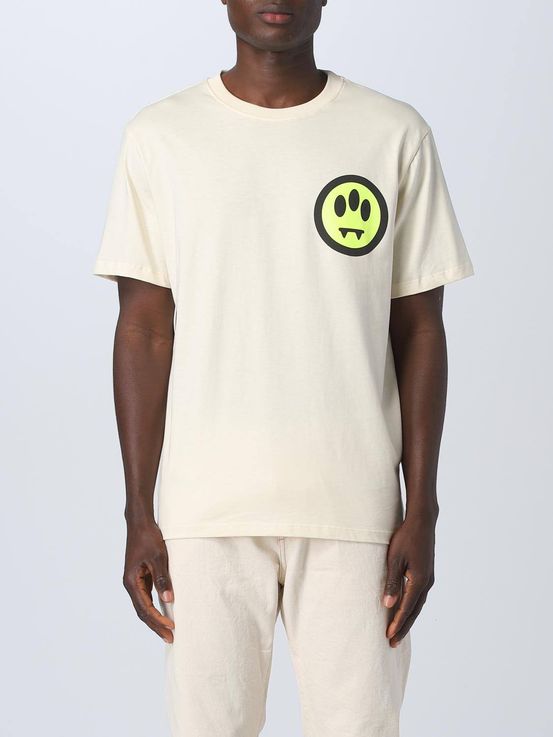 Barrow T-shirt Men Color White In Butter