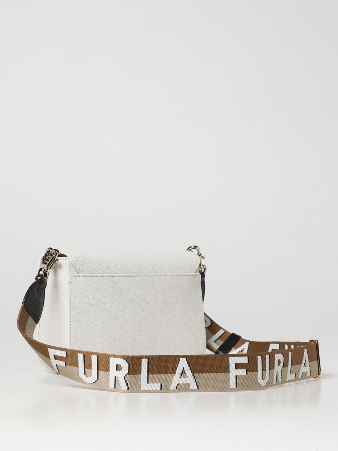 FURLA crossbody bags for woman Yellow Cream Furla crossbody bags