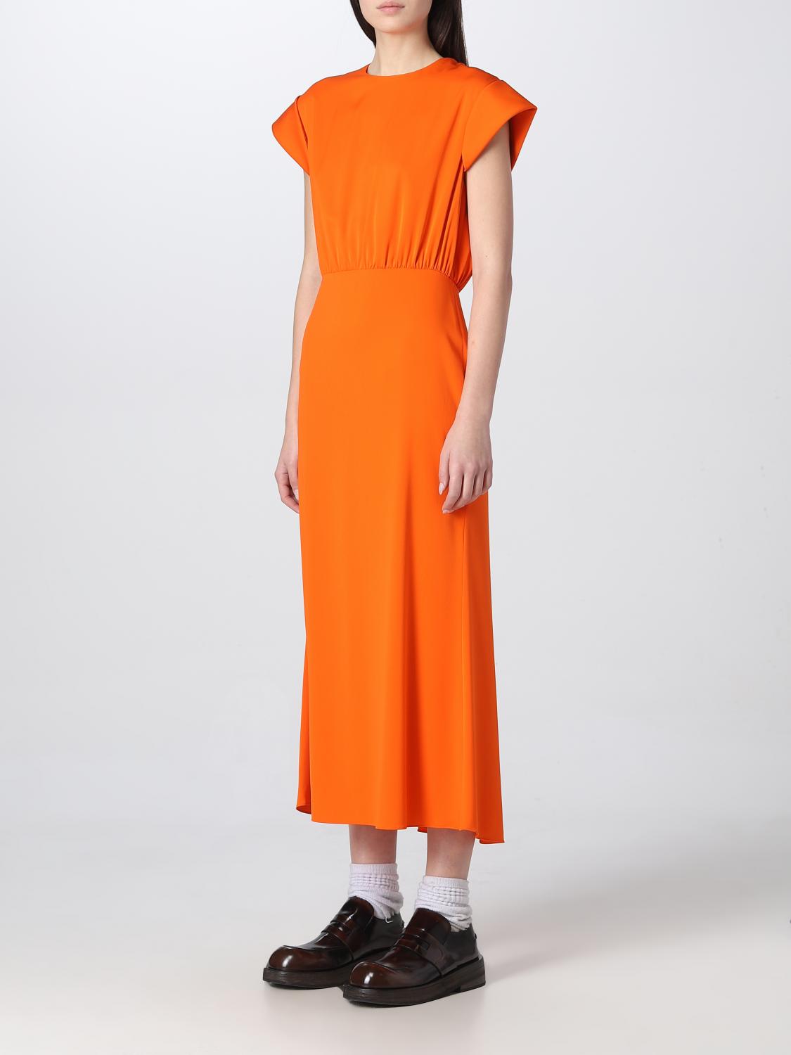 Vestido Sportmax: Vestido Sportmax para mujer mandarina 3