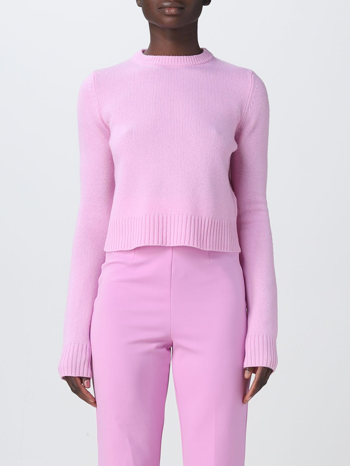 SPORTMAX jumper SPORTMAX WOMAN colour PINK,376007010