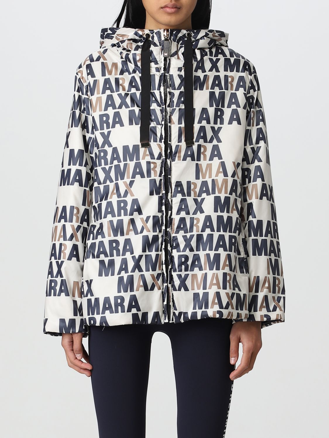 Max Mara The Cube Jacket  Woman In Blue
