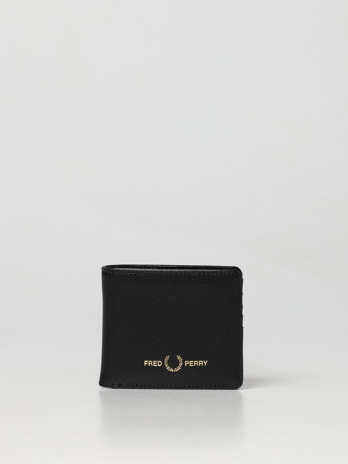 FRED PERRY: wallet for man - Black | Fred Perry wallet L4308 online at ...