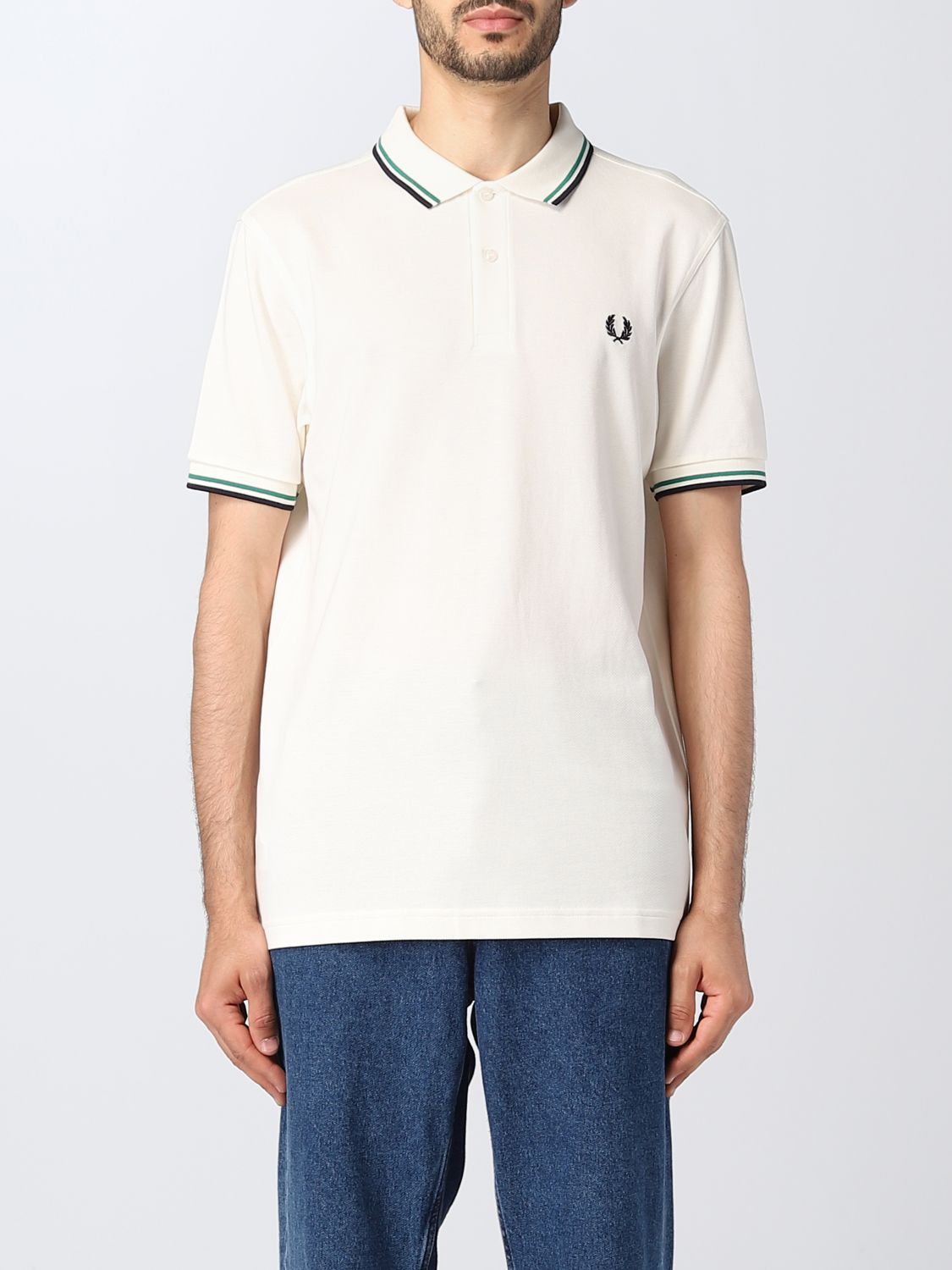 Fred Perry Polo Shirt  Men In Multicolor