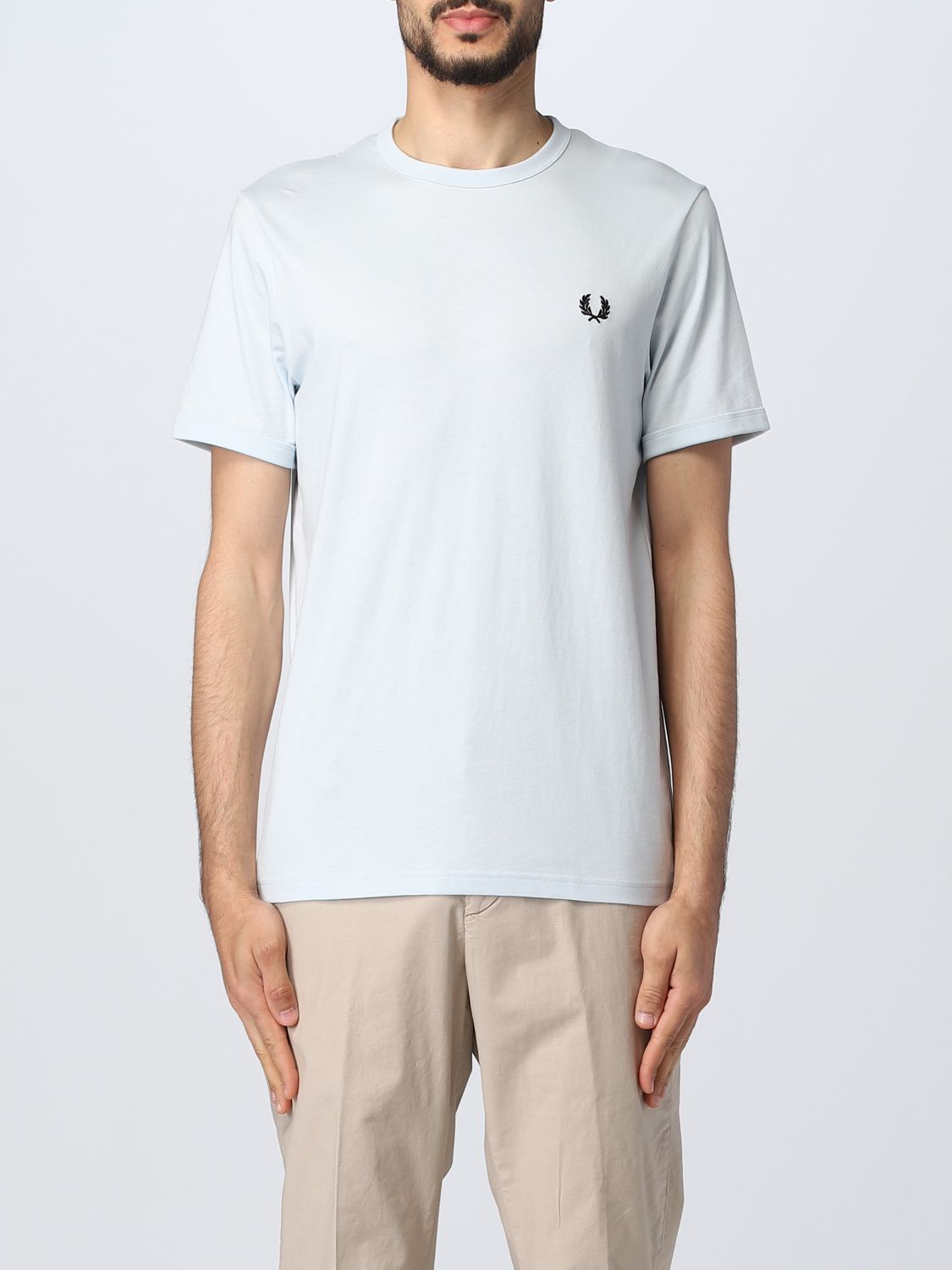 Fred Perry T-shirt  Men Color Ice